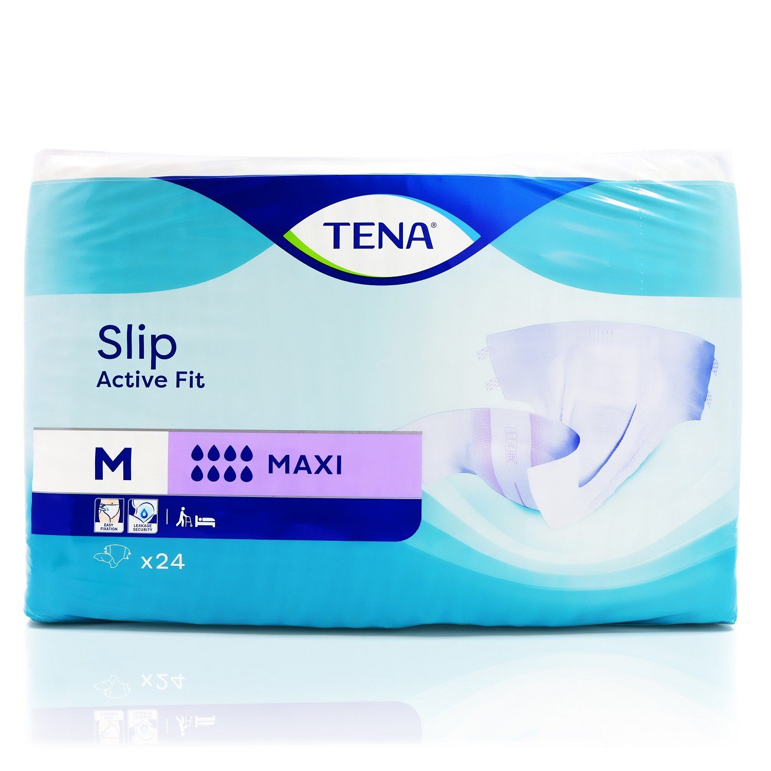 Essity Germany GmbH Inkontinenzslip TENA SLIP Active Fit Maxi M Medium, 24 St