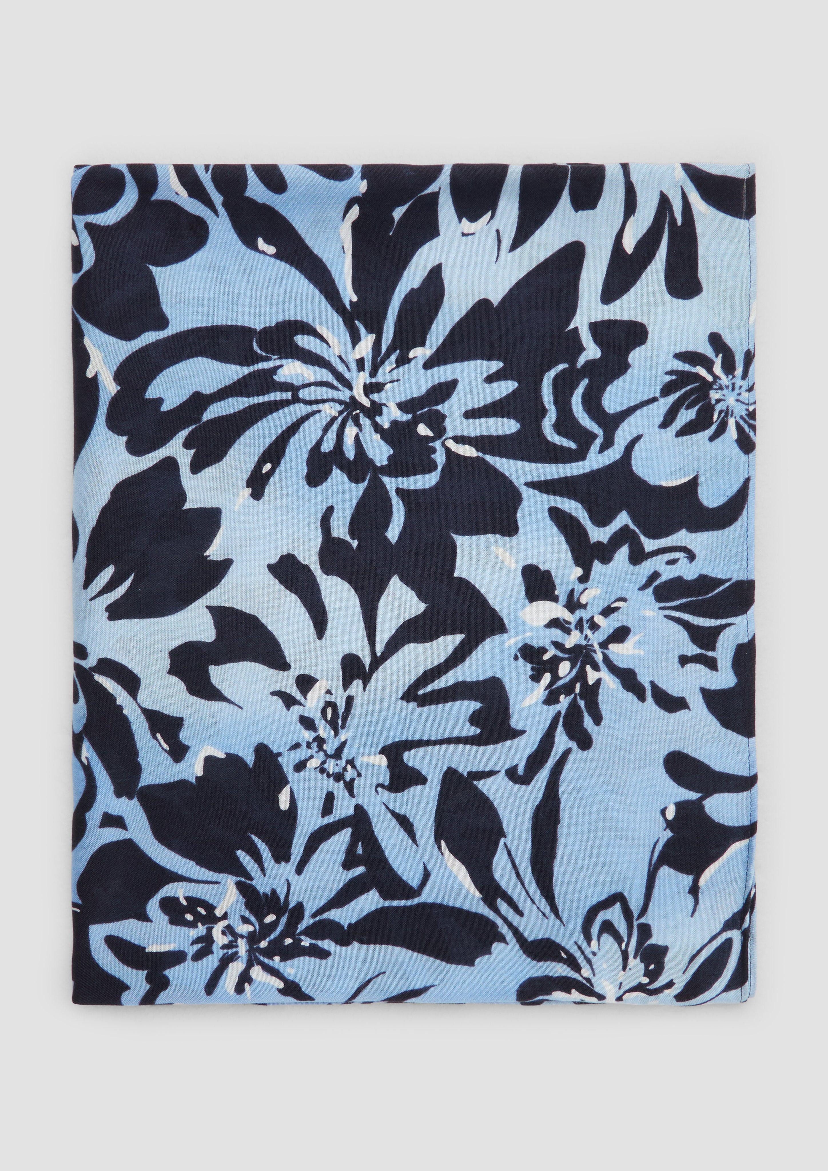 s.Oliver Halstuch Snood mit floralem Artwork günstig online kaufen