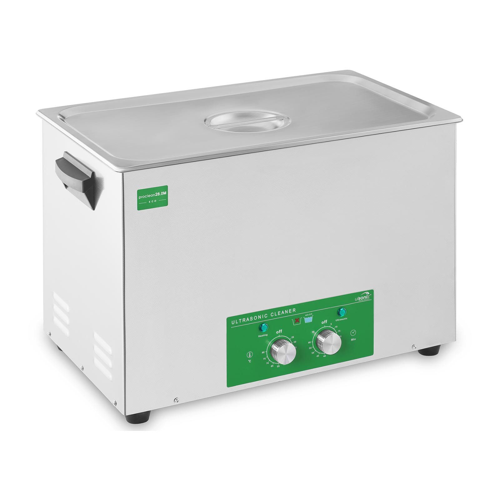 Ulsonix Ультразвуковой очиститель 28 L Ultraschallreinigungsgerät Ultraschallbad 480 W Eco, verschiedene Größen