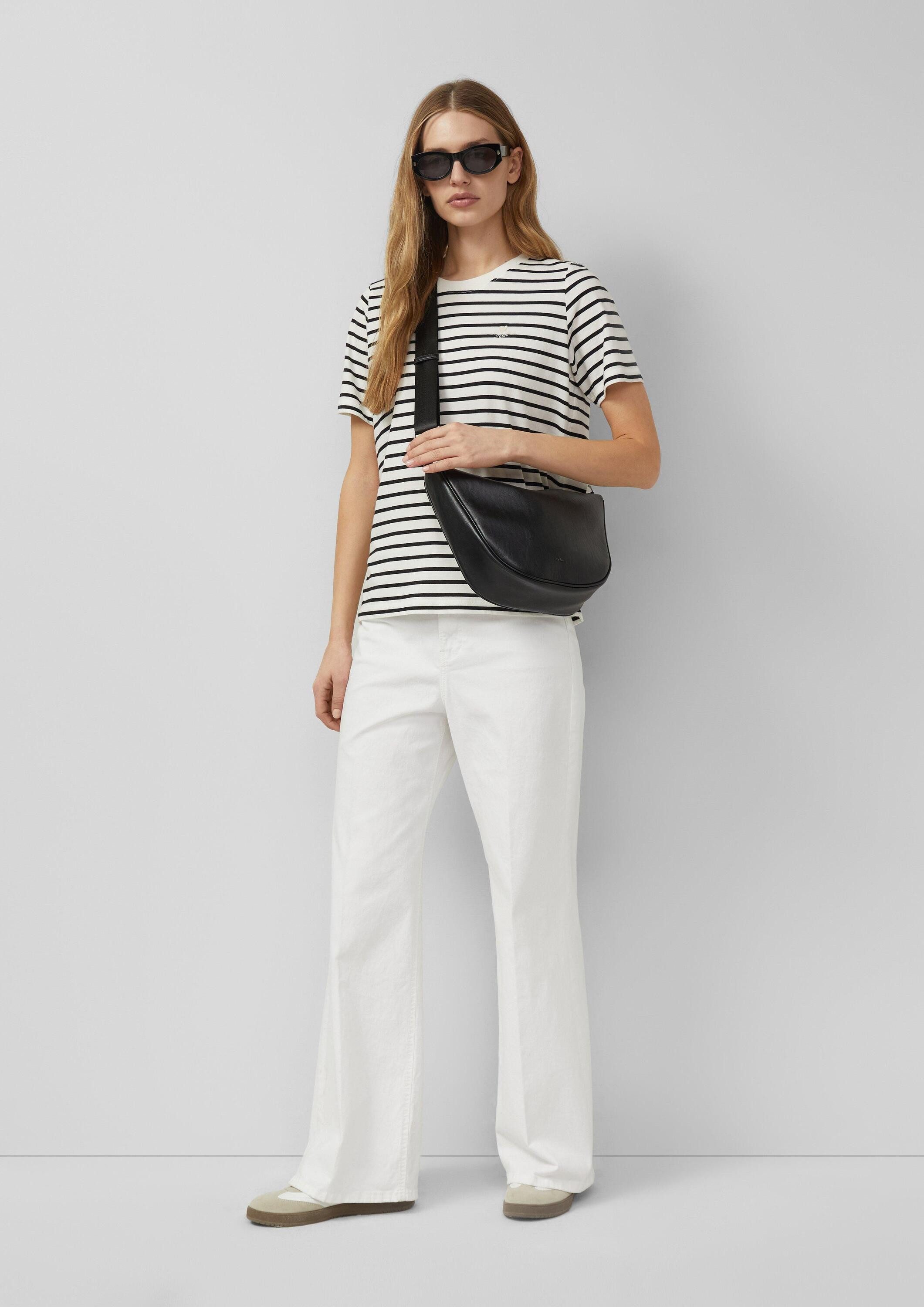 s.Oliver Schultertasche Tasche, Crossbody-Bag in Leder-Optik mit abnehmbarem Schultergurt