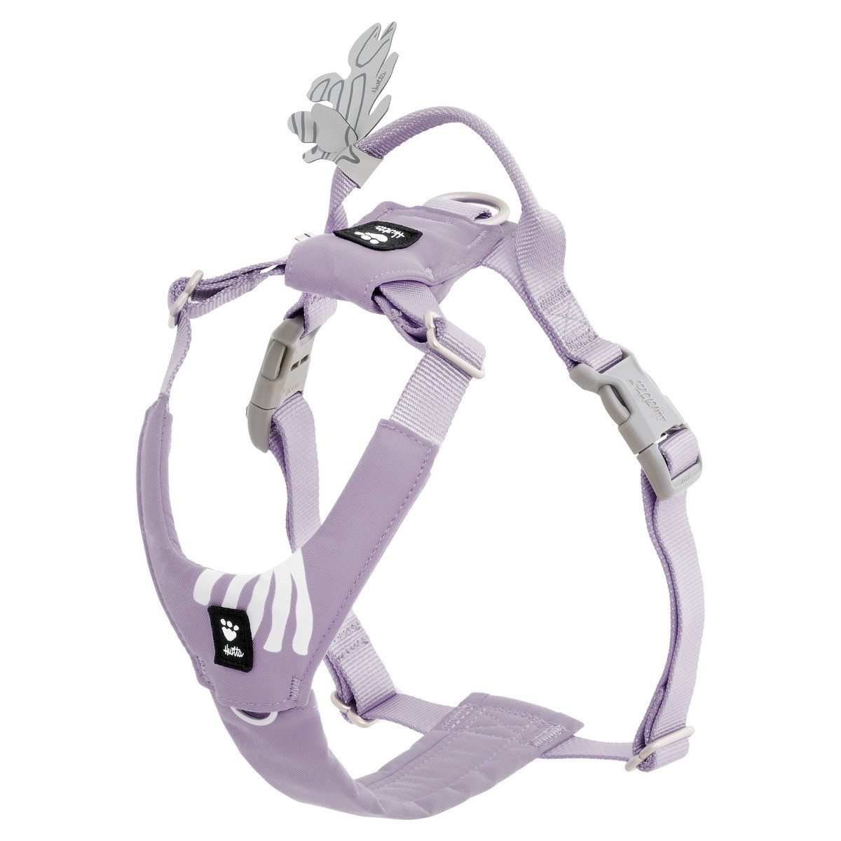 HURTTA Hunde-Geschirr Hundegeschirr Seeker Harness lavender