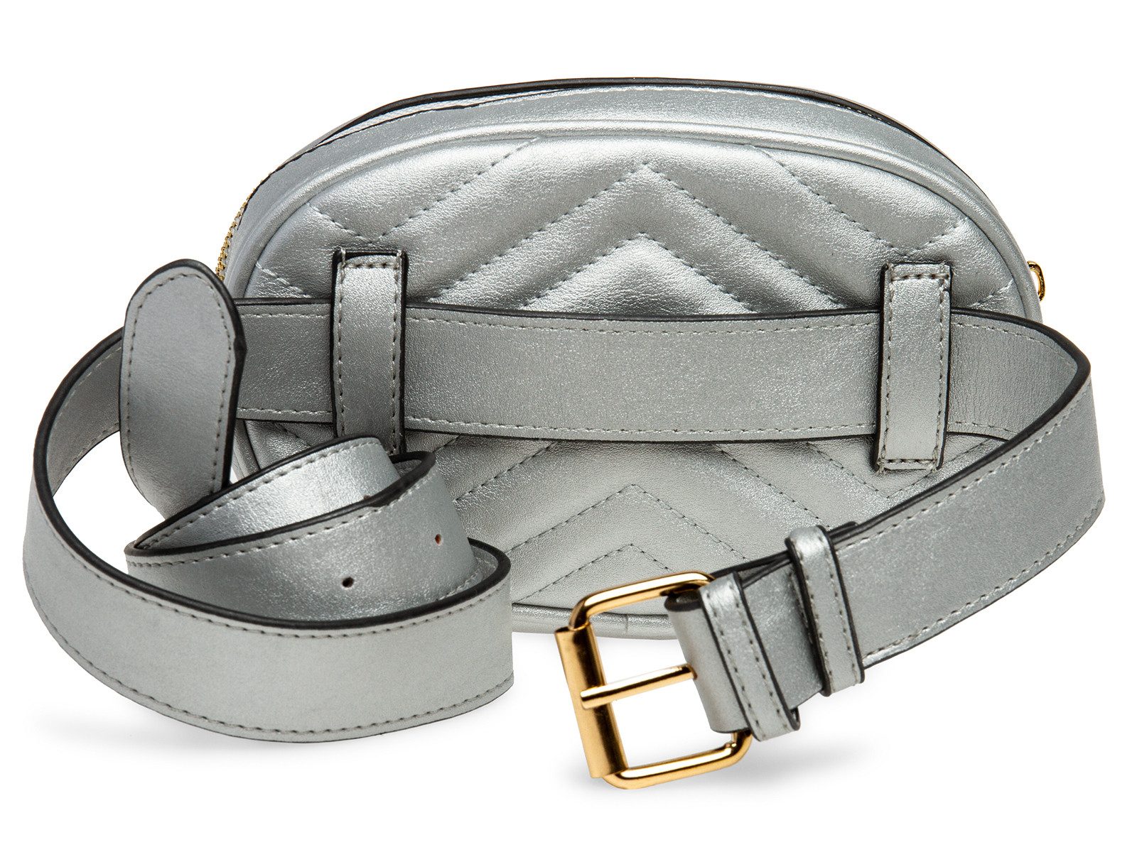 Caspar Gürteltasche TS1064 stylische kleine Damen Gürteltasche mit Gürtel günstig online kaufen