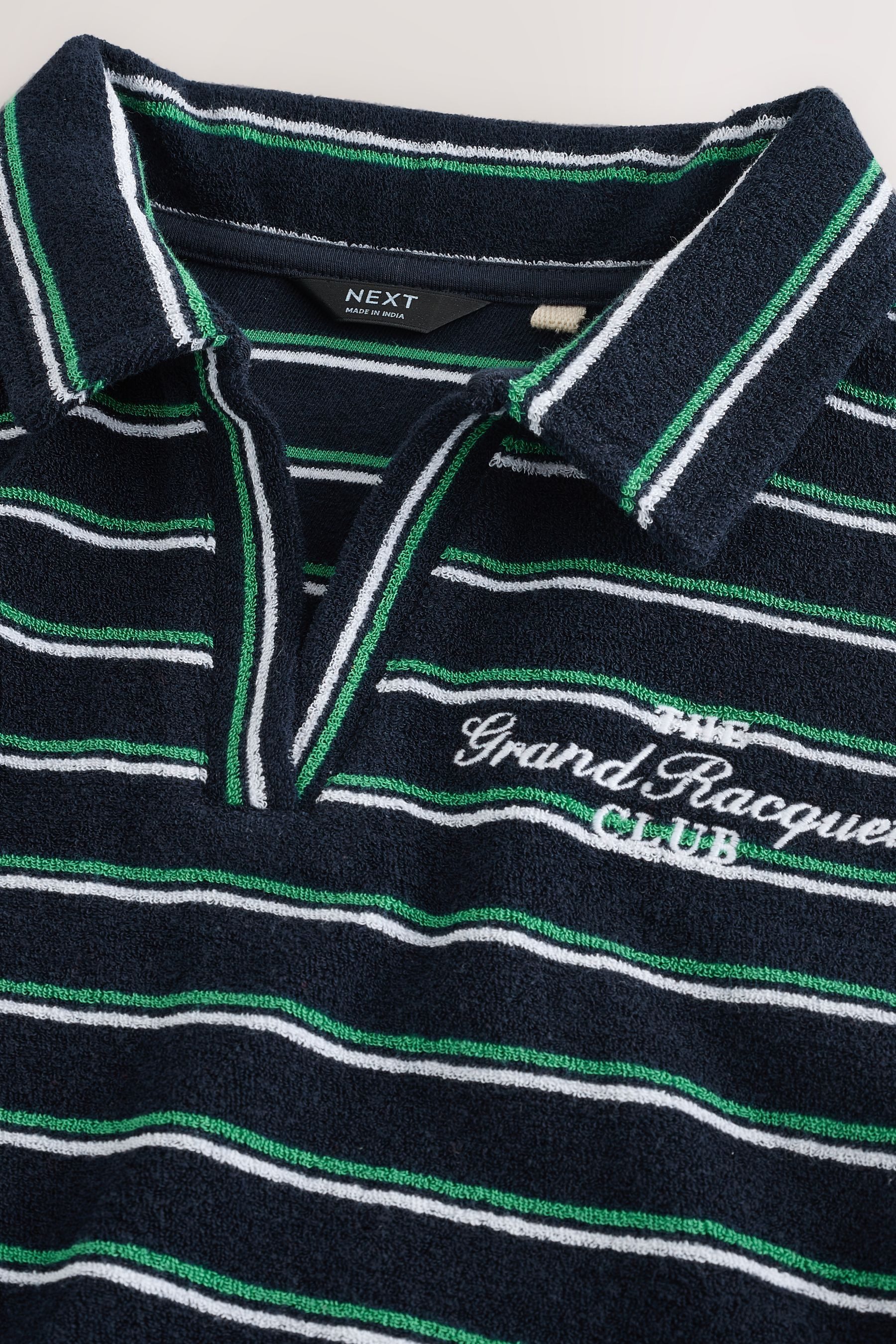 Next Poloshirt Frottee-Poloshirt (1-tlg) – Bild 3 von 5