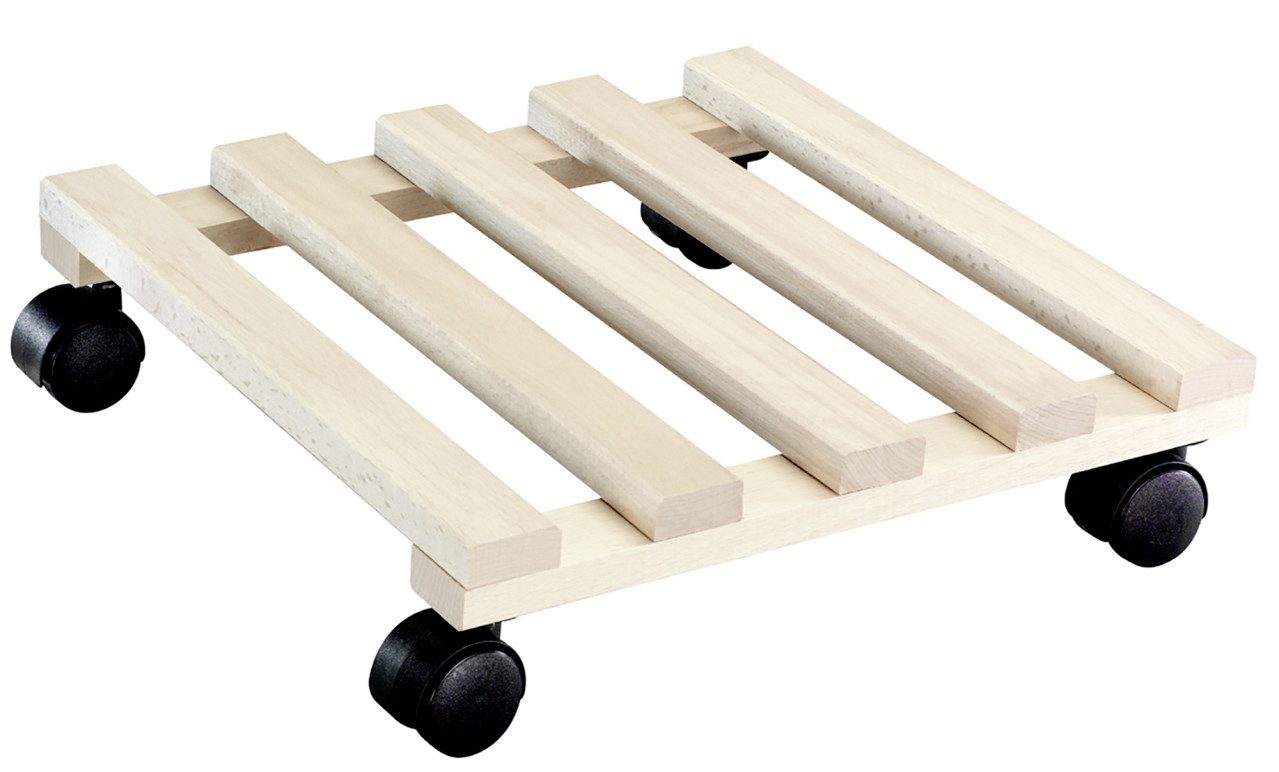 Wagner-System Pflanzenroller WAGNER Pflanzenroller Buche eckig 34 x 34 cm