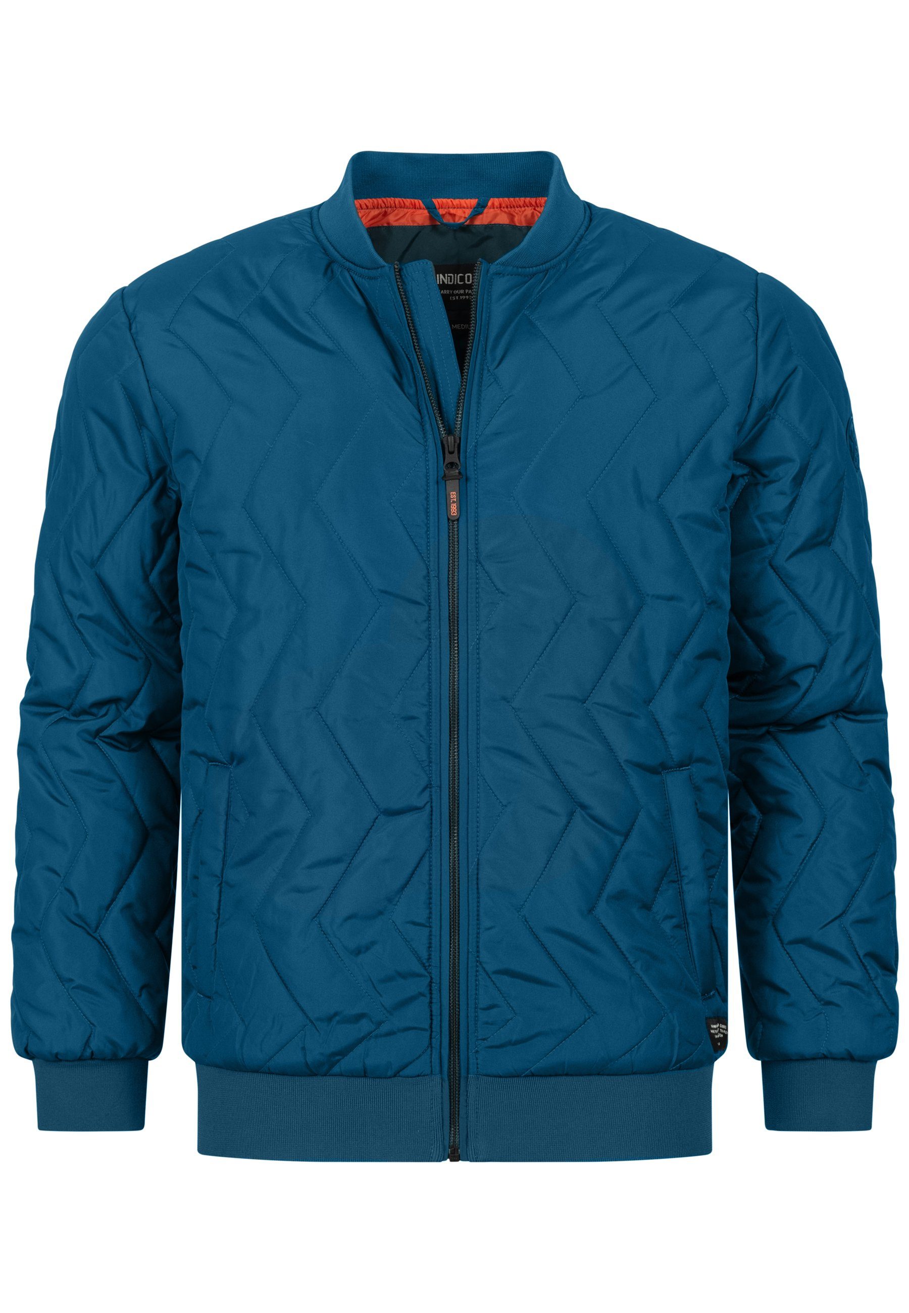 Indicode Bomberjacke INGatlin Majolica Blue