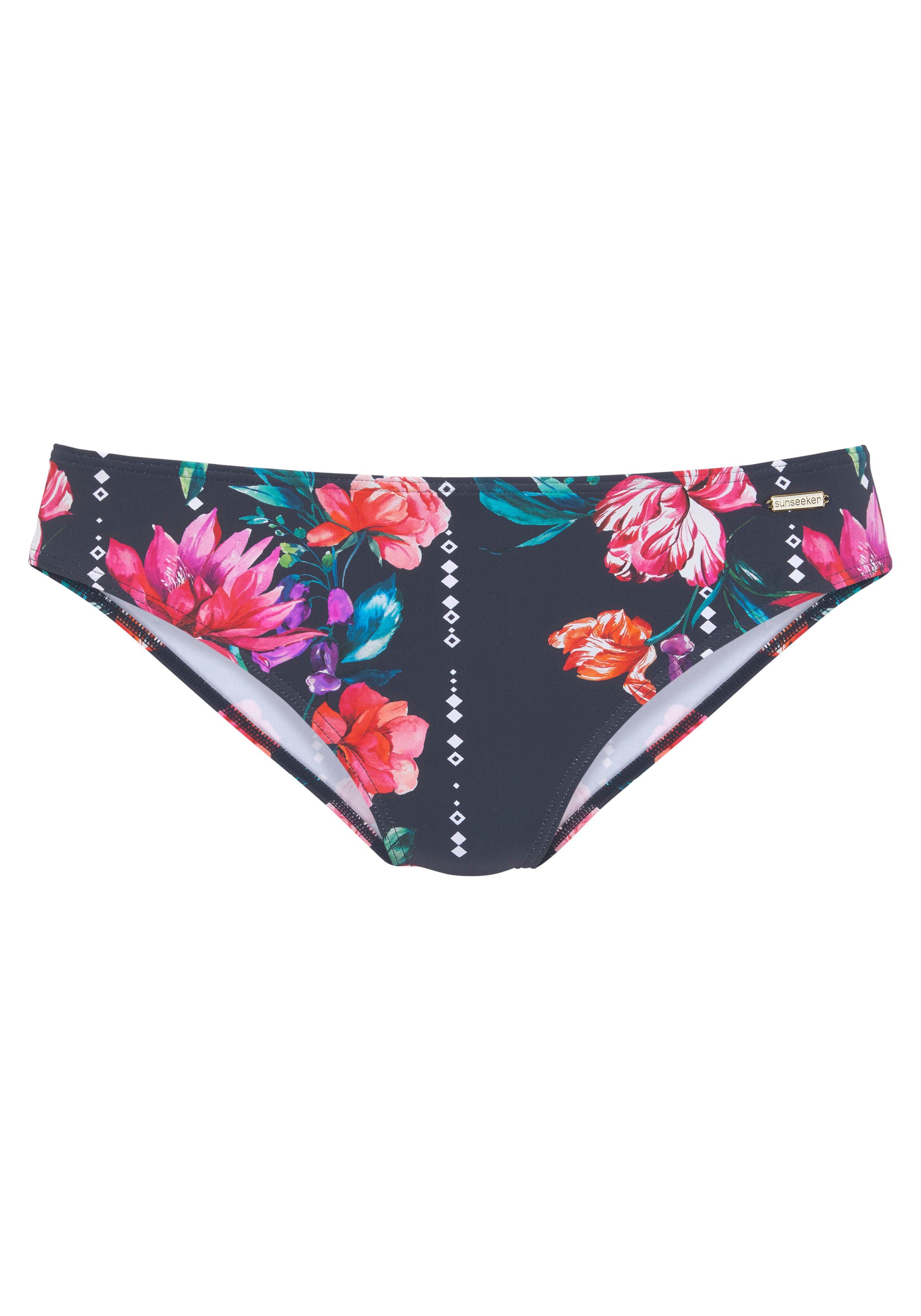 Sunseeker Bikini-Hose Modern mit Blumendruck