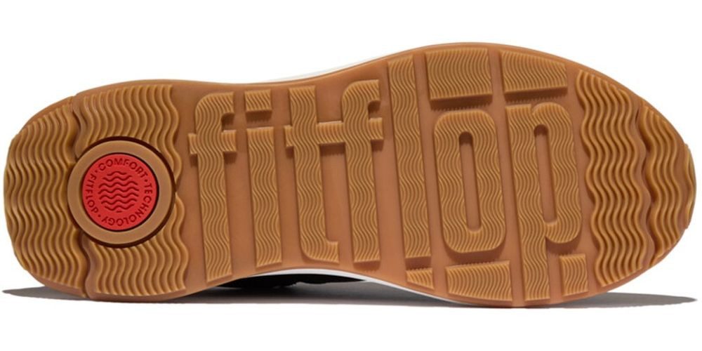 Fitflop F-Mode Flow Suede-Mix Flatform Sneakers Sneaker