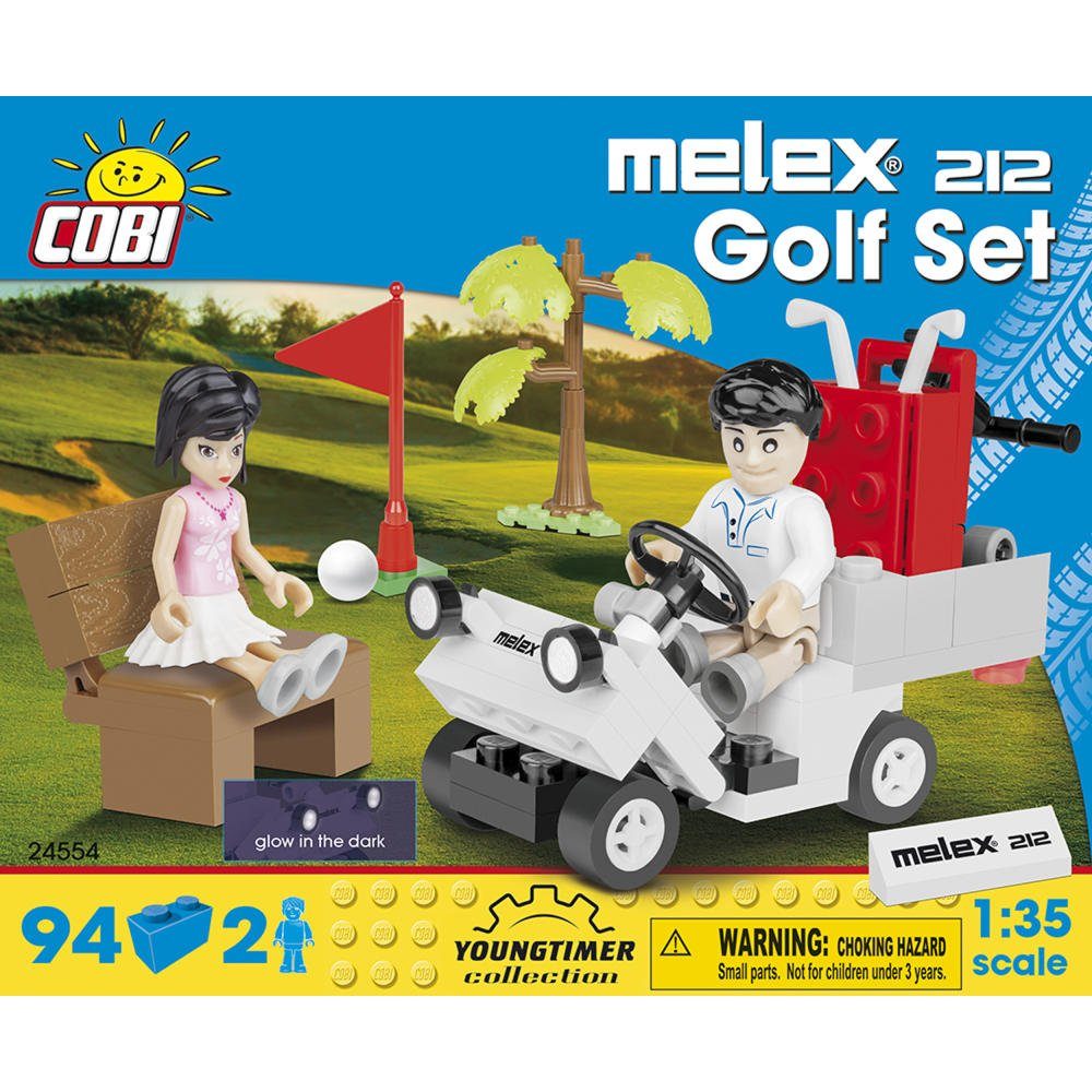 COBI Melex 212 Golf Set Auto Youngtimer 24554 Konstruktionsspielsteine