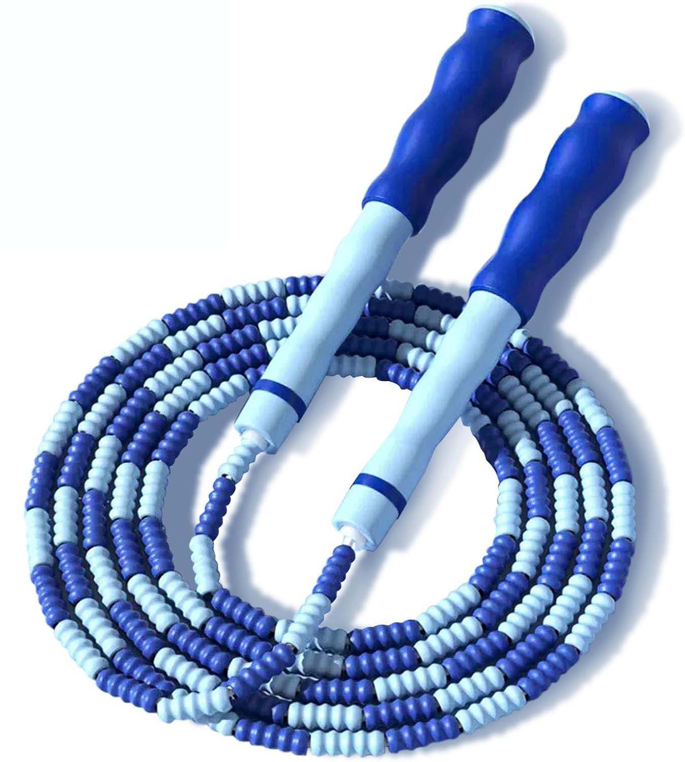 Springseil Jump Rope Beaded für Kinder und Erwachsene - verstellbares Springseil
