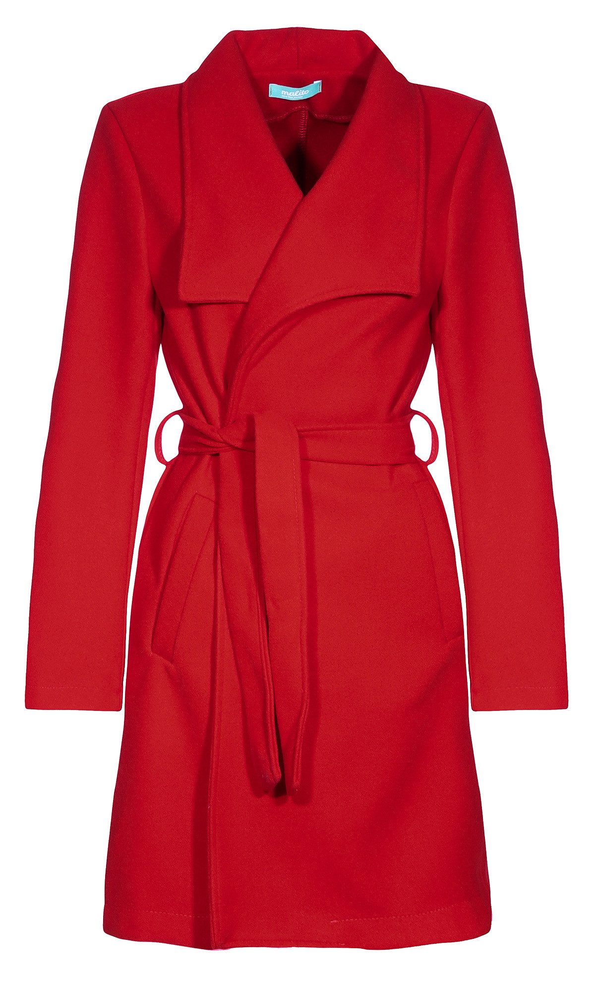 malito more than fashion Langmantel 15142 langer Trenchcoat Longjacke Überg günstig online kaufen
