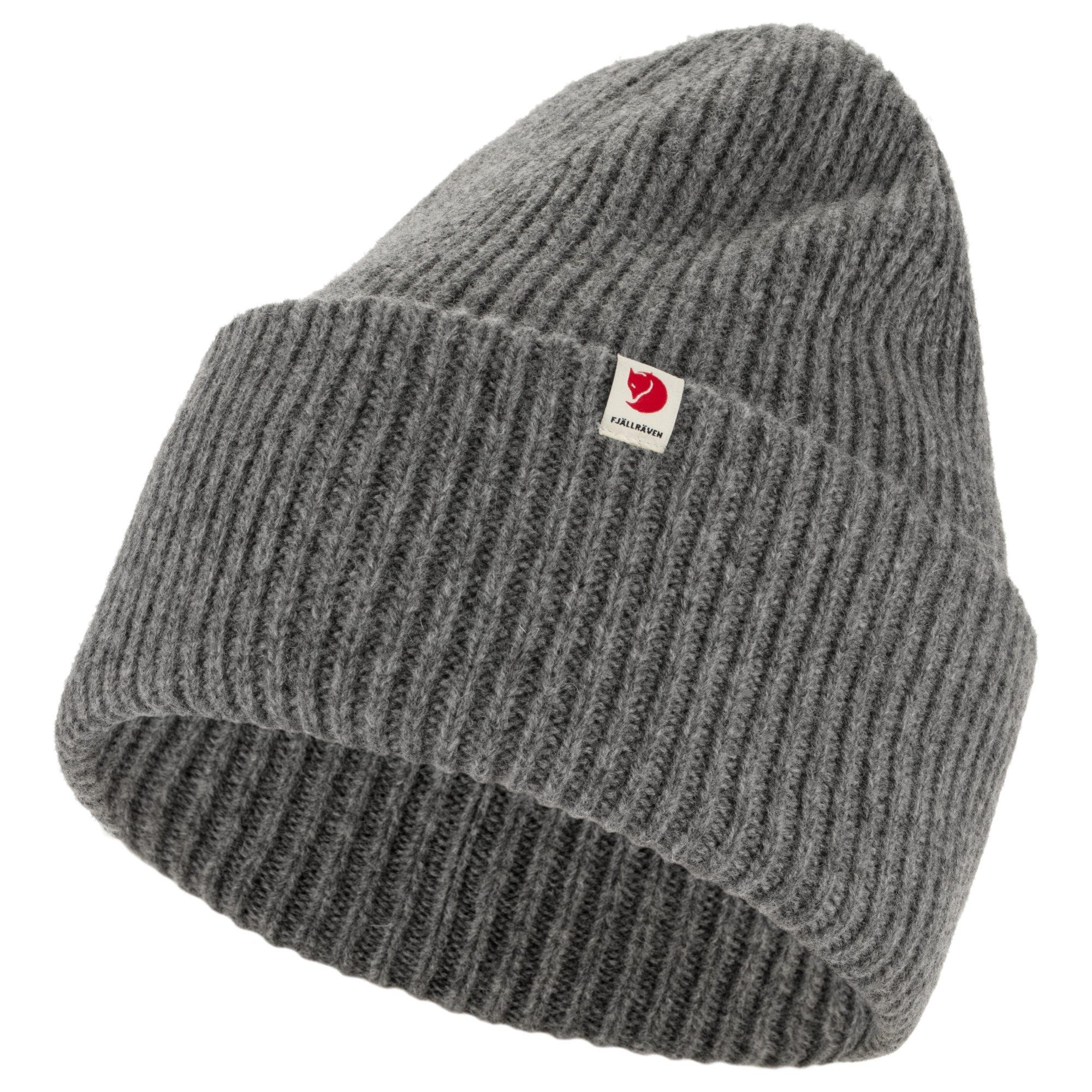 Fjällräven Strickmütze Heavy Beanie - Mütze (grey) günstig online kaufen