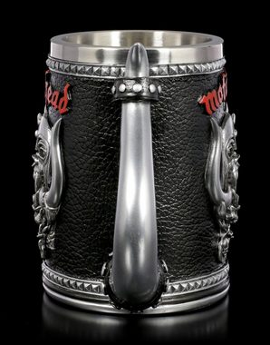 Figuren Shop GmbH Becher Motörhead Krug - Warpig - Merchandise Metal, Kunststein (Polyresin), Edelstahl