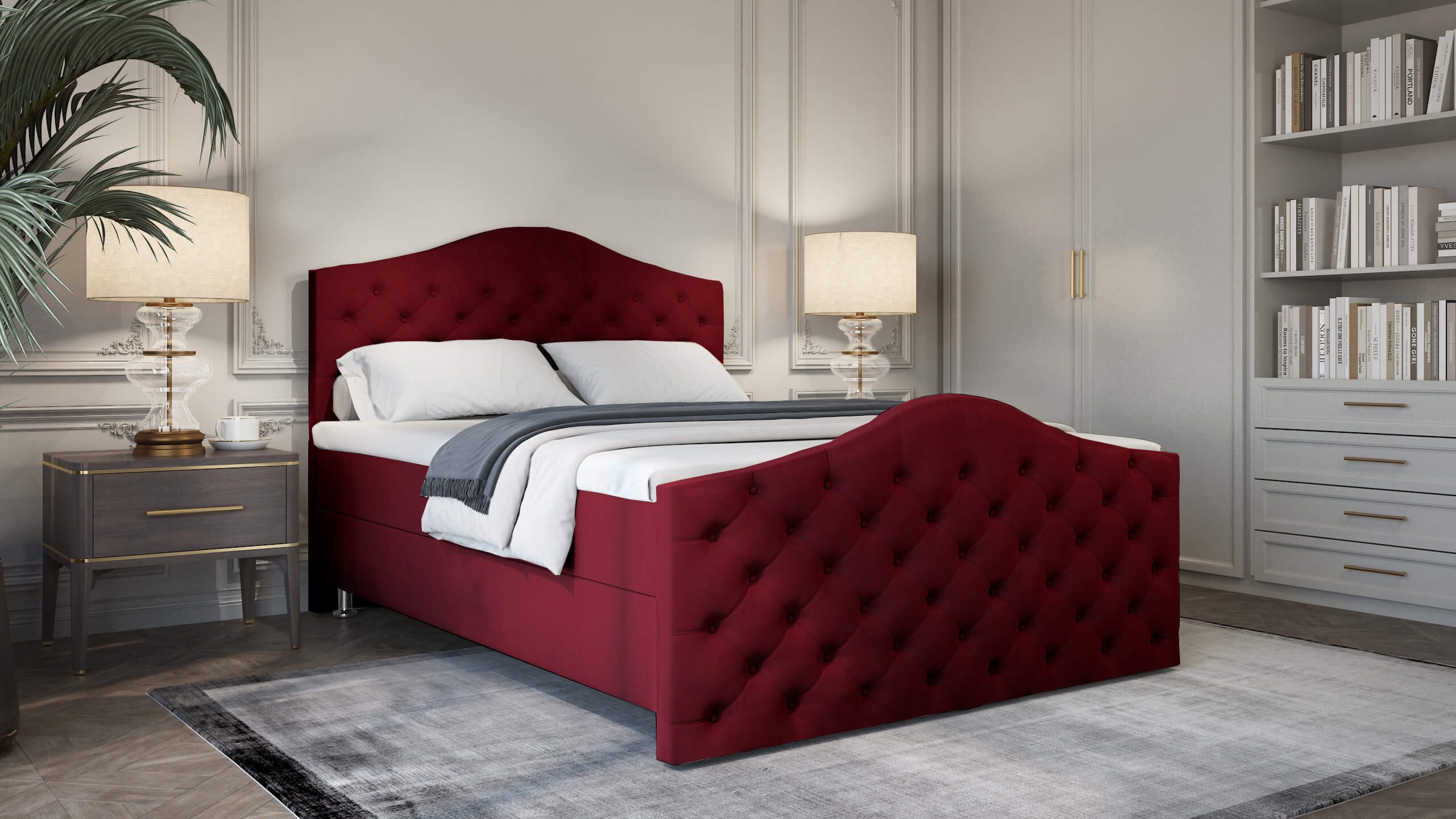 Best for Home Boxspringbett Roma Bonellfederkern günstig online kaufen
