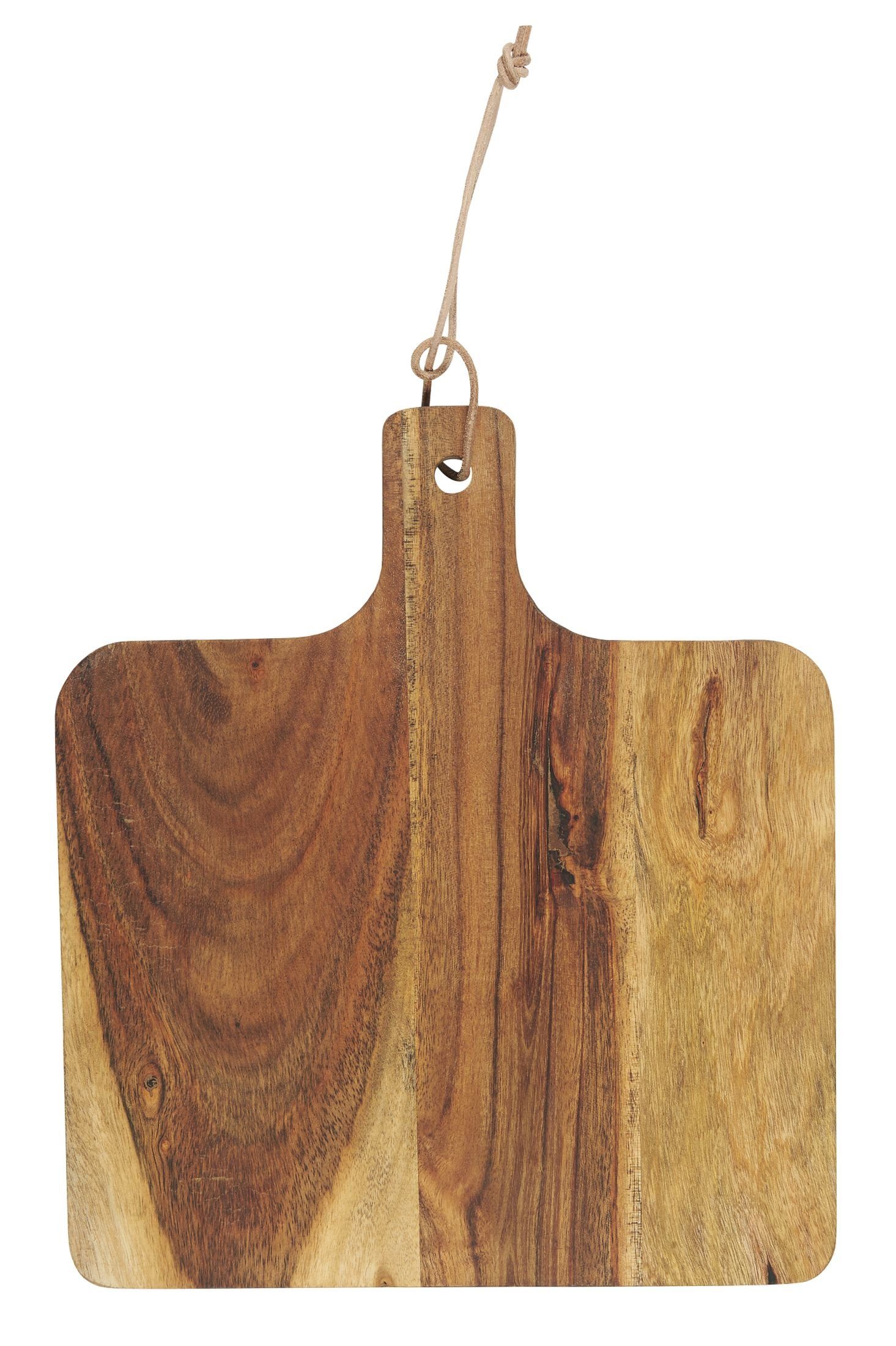 Ib Laursen Servierbrett Tapasbrett Servierbrett Schneidebrett Brettchen Holz 30x34cm Ib