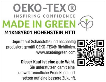 Bettwäsche Landhaus Blumen, BIERBAUM, Satin (Bio-Baumwolle), 2 teilig, 100 % Baumwolle, Bio-Mako-Satin Qualität