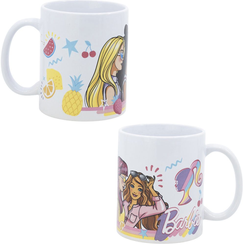 Tasse Barbie and Friends Teetasse Kaffeetasse Geschenkidee 325 ml
