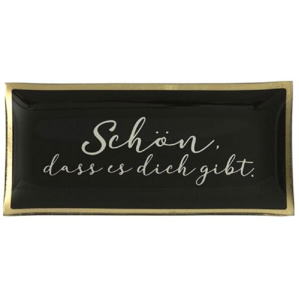 Giftcompany Schmuckkassette Glasteller Love Plates Schön dass es Dich gibt günstig online kaufen