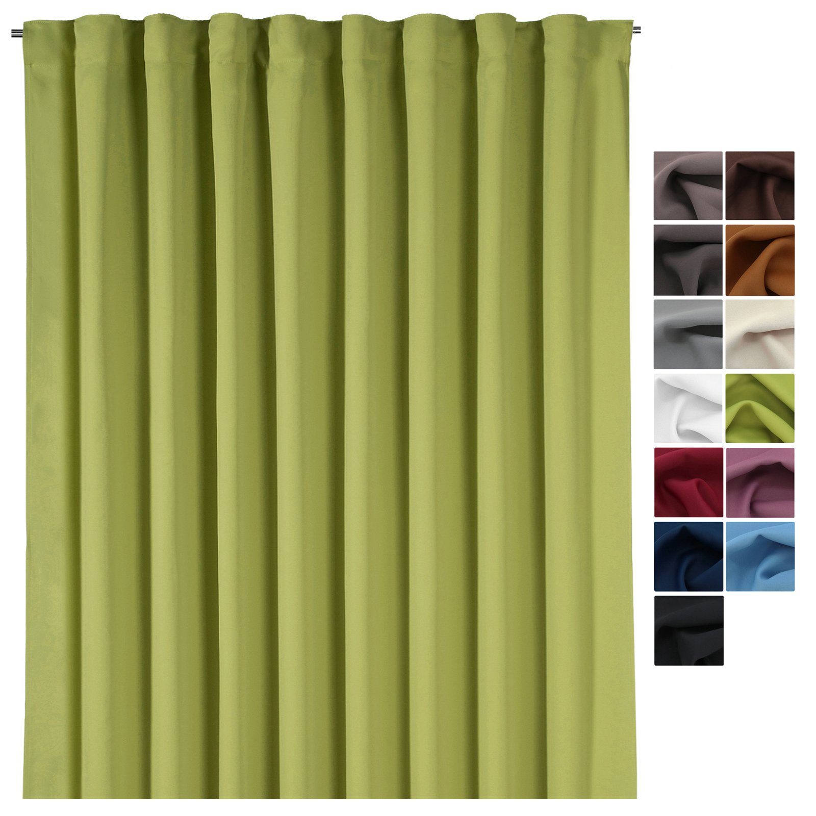 heimtexland Verdunkelungsvorhang XXL Thermovorhang Verdunklungsgardine Raum günstig online kaufen