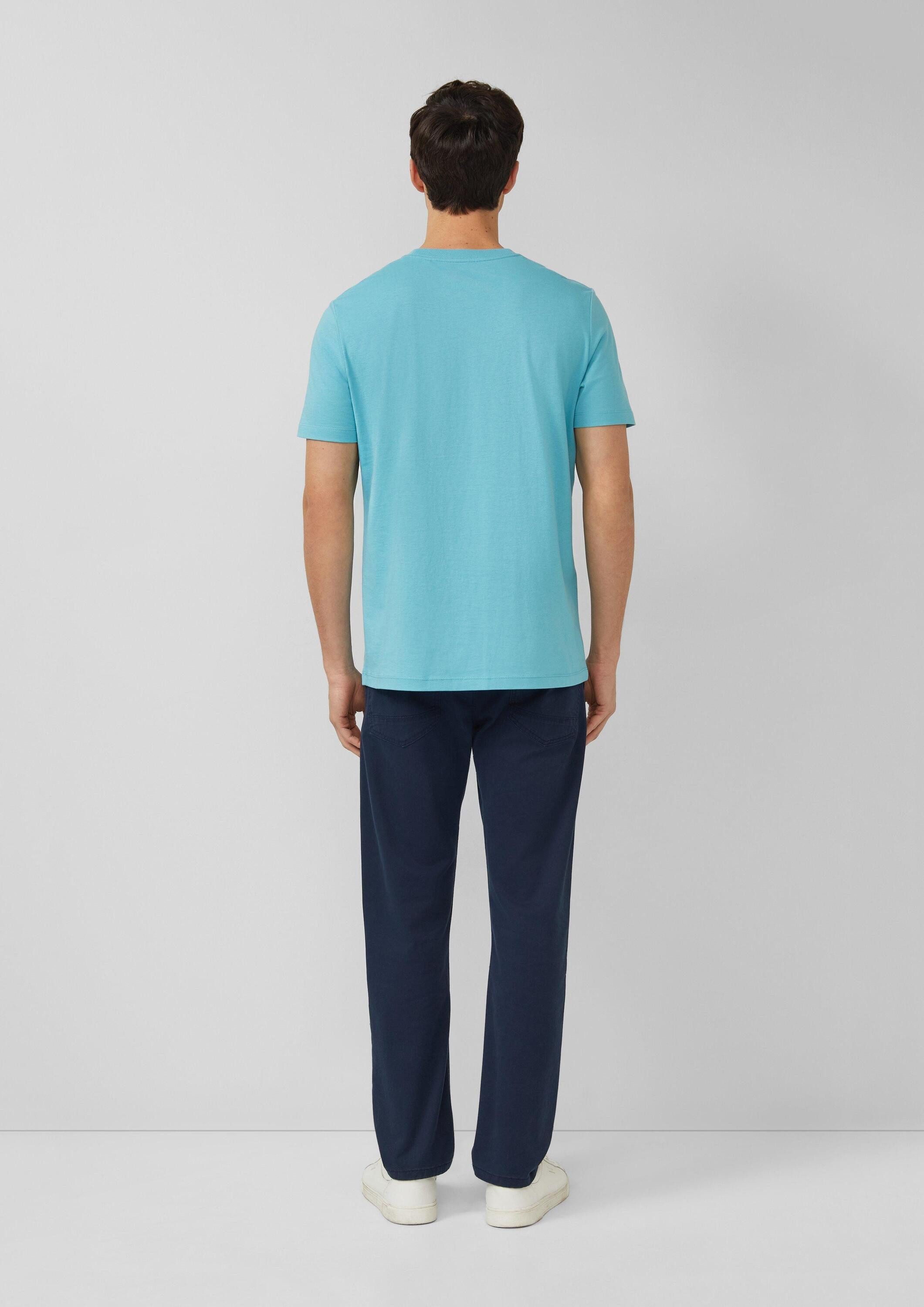 s.Oliver Kurzarmshirt T-Shirt T-Shirt mit College-Artwork