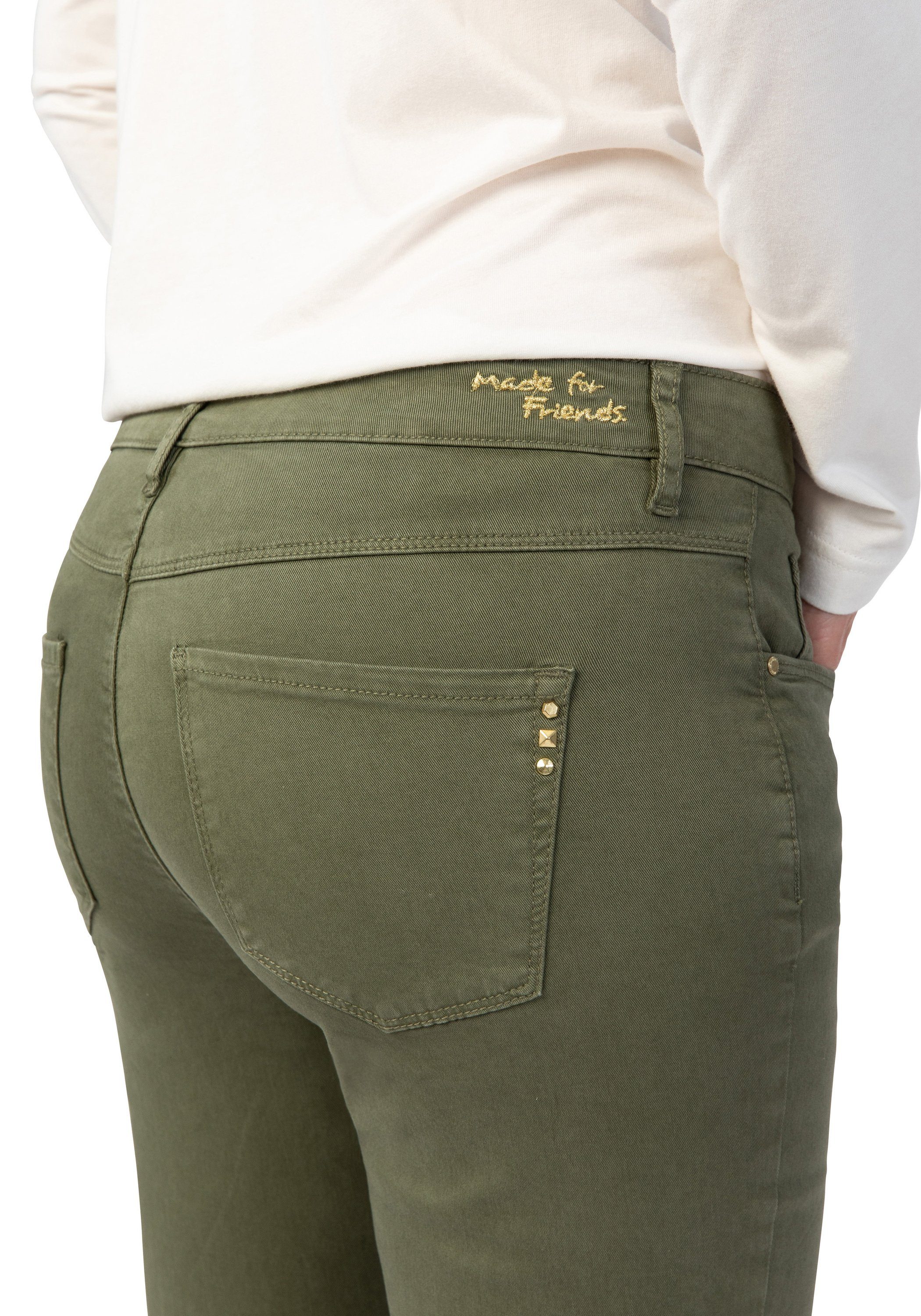 STOOKER Zermatt Fit WOMEN Straight Colour 5-Pocket-Jeans