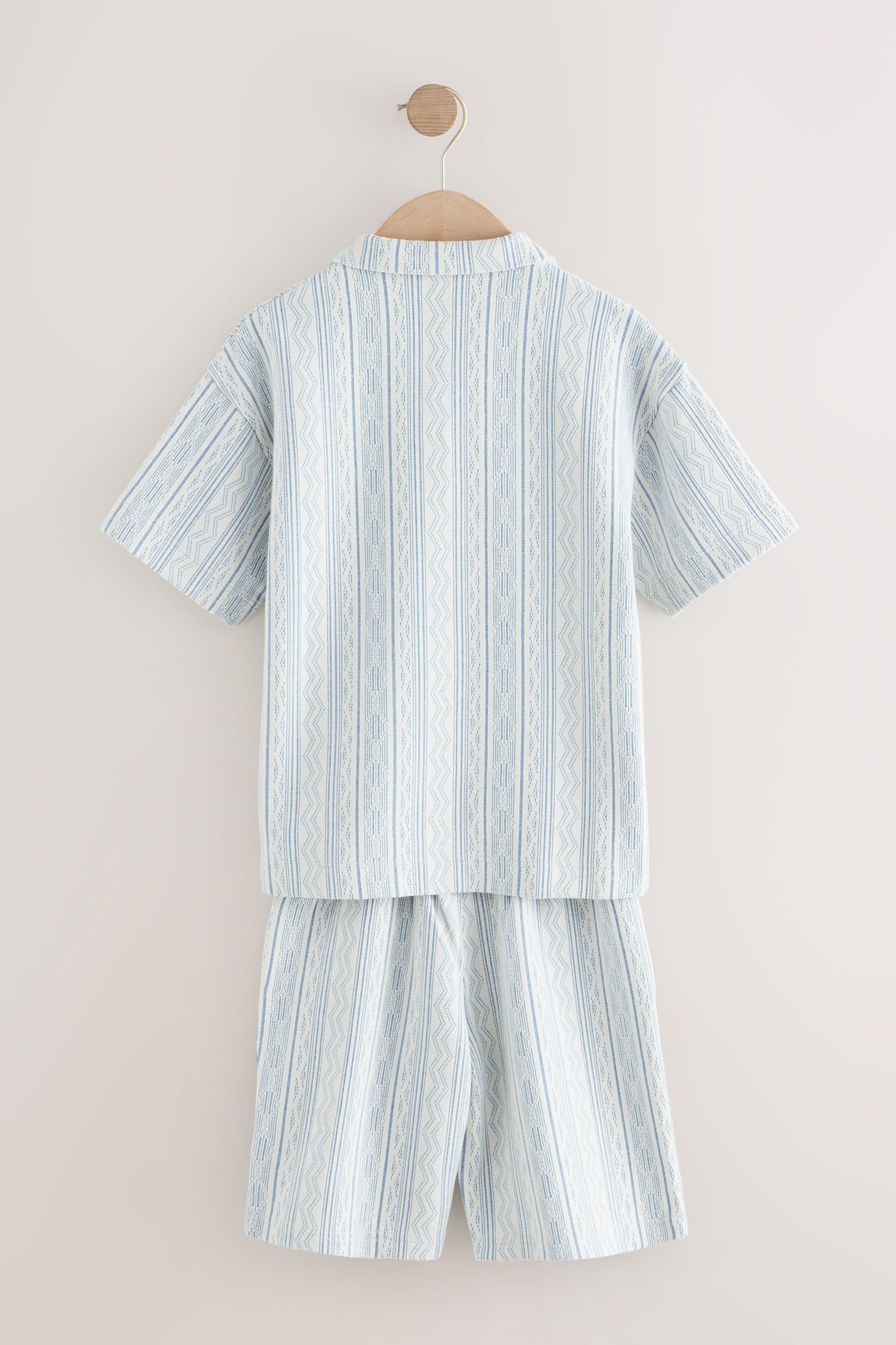 Next Shirt & Shorts Polo-Shirt mit Kragen und Shorts im Set (2-tlg)