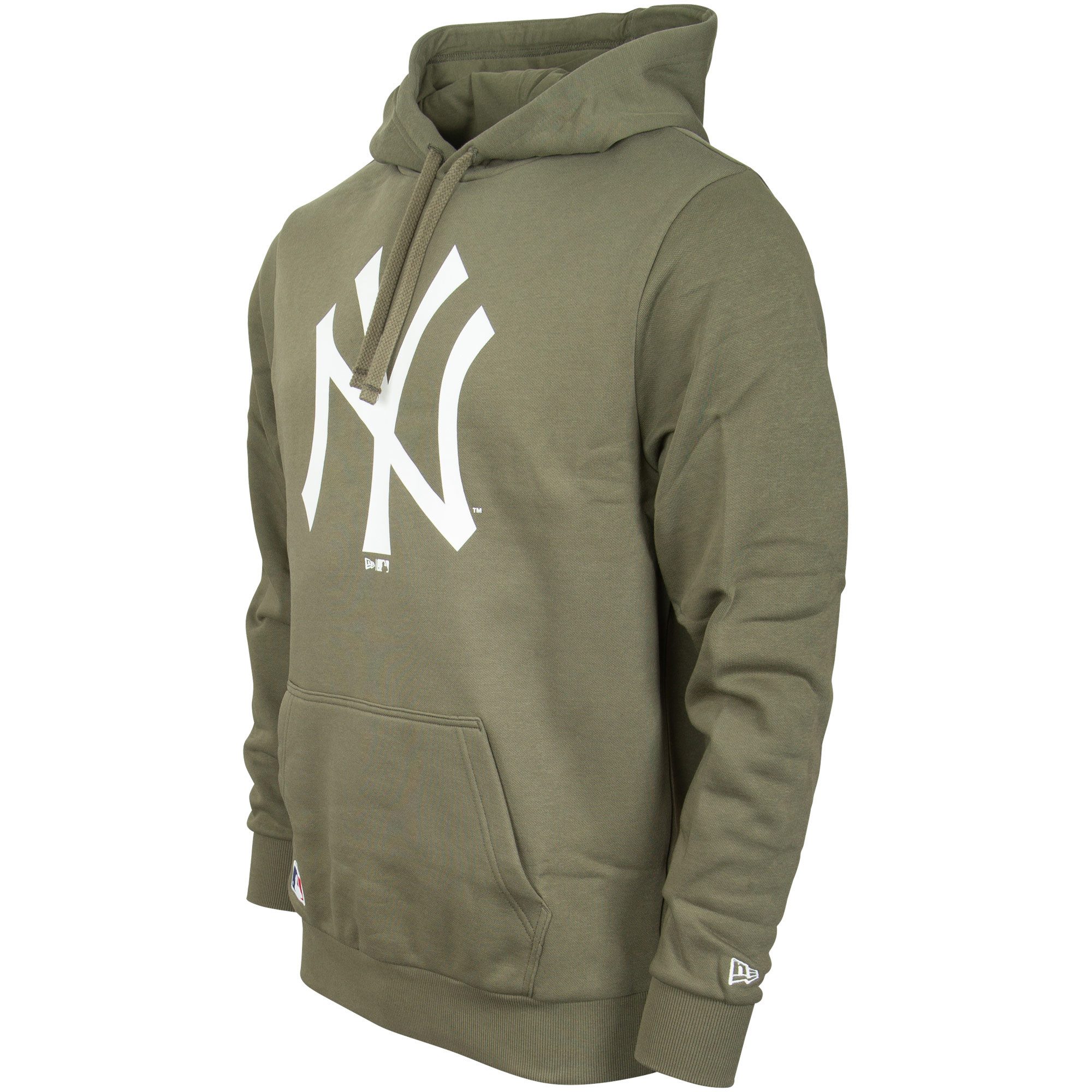New York Yankees Kapuzenpullover New York Yankees Hoodie NY Logo weiß MLB - grün