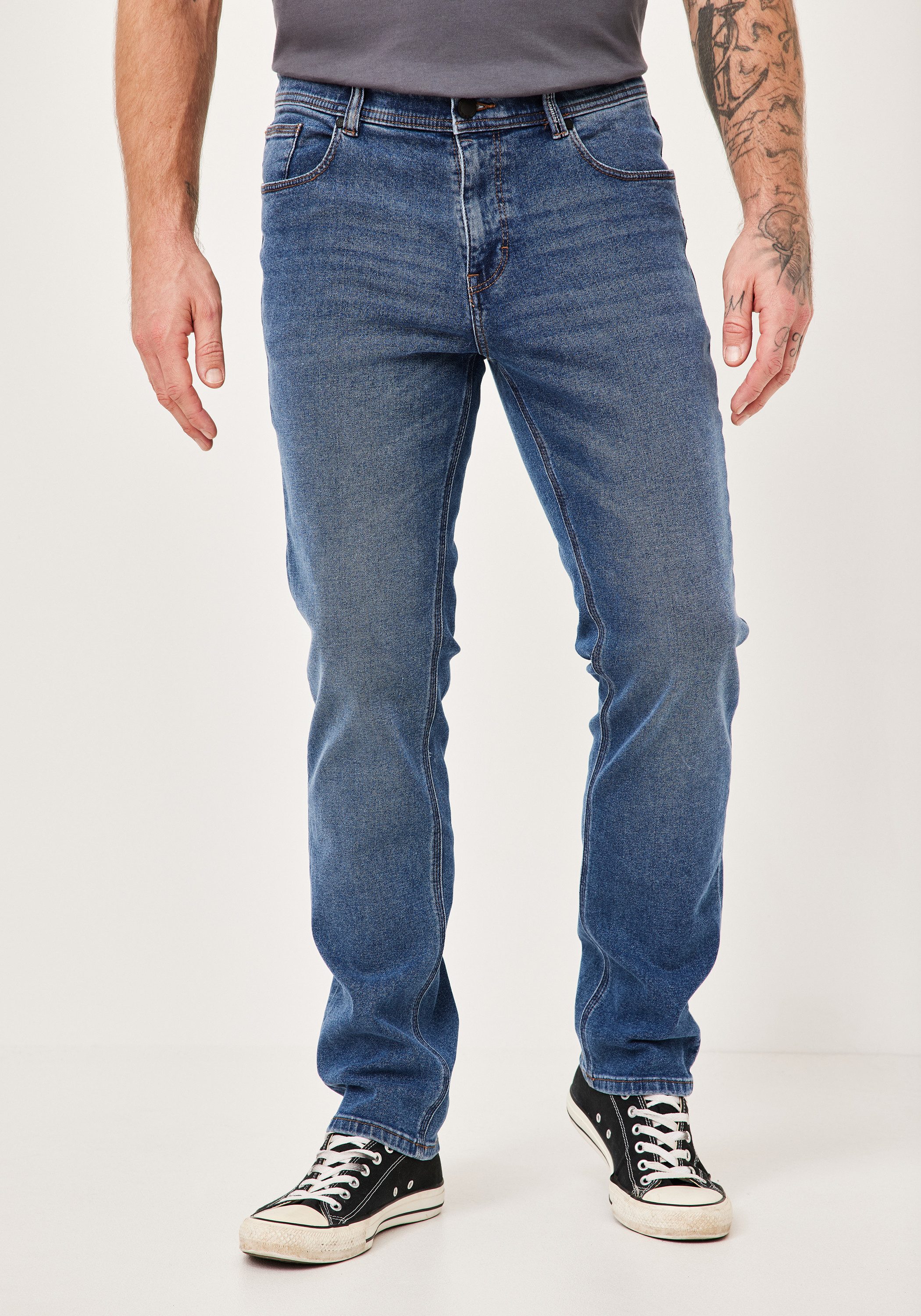 Redpoint 5-Pocket-Jeans TORONTO Regular Modern Fit Jeans mit Dehnbund günstig online kaufen