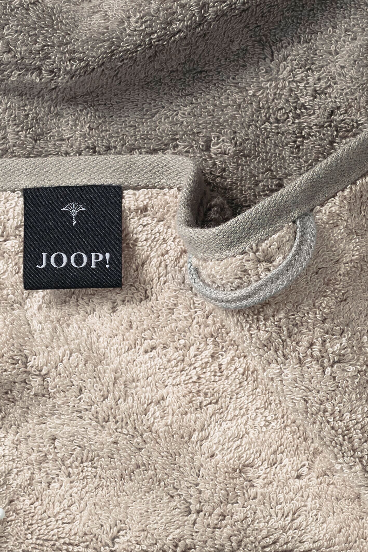 Gästehandtücher Joop! CLASSIC (3-St) Graphit DOUBLEFACE Gästetuch-Set, - JOOP! LIVING Textil