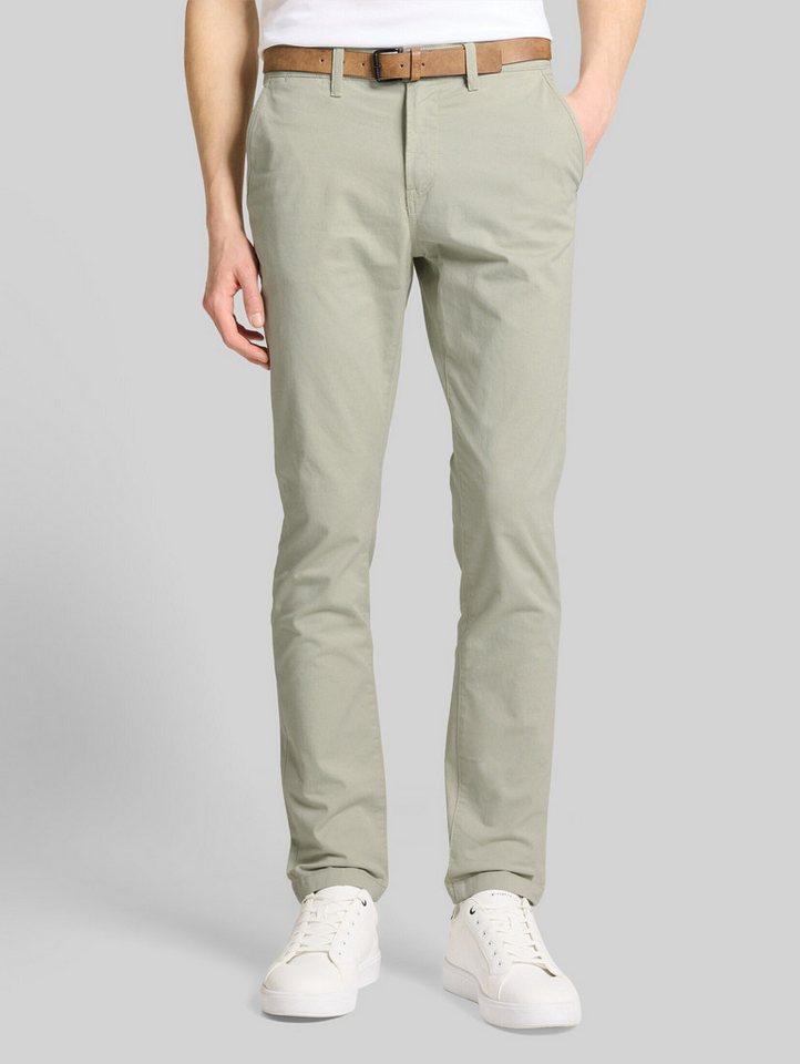 TOM TAILOR Denim Chinohose Hosen & Chino TTSLIM Chino Hose mit Gürtel