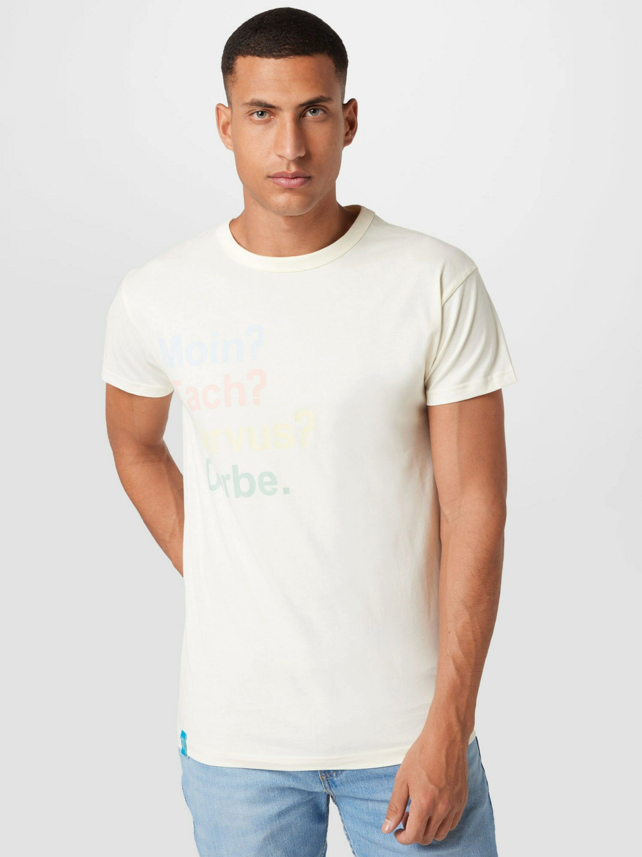 Derbe T-Shirt (1-tlg) off white