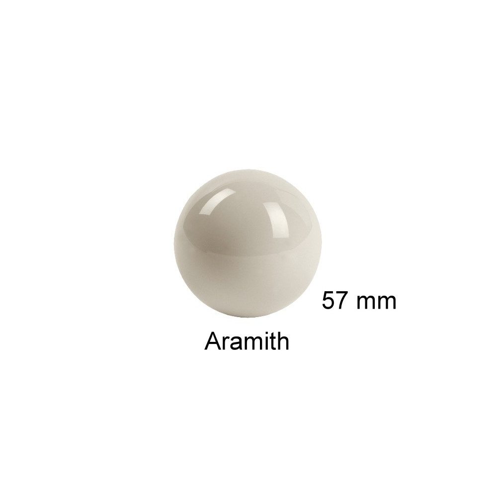 Billardtisch Aramith Spielball weiß 57,2mm für Billard.