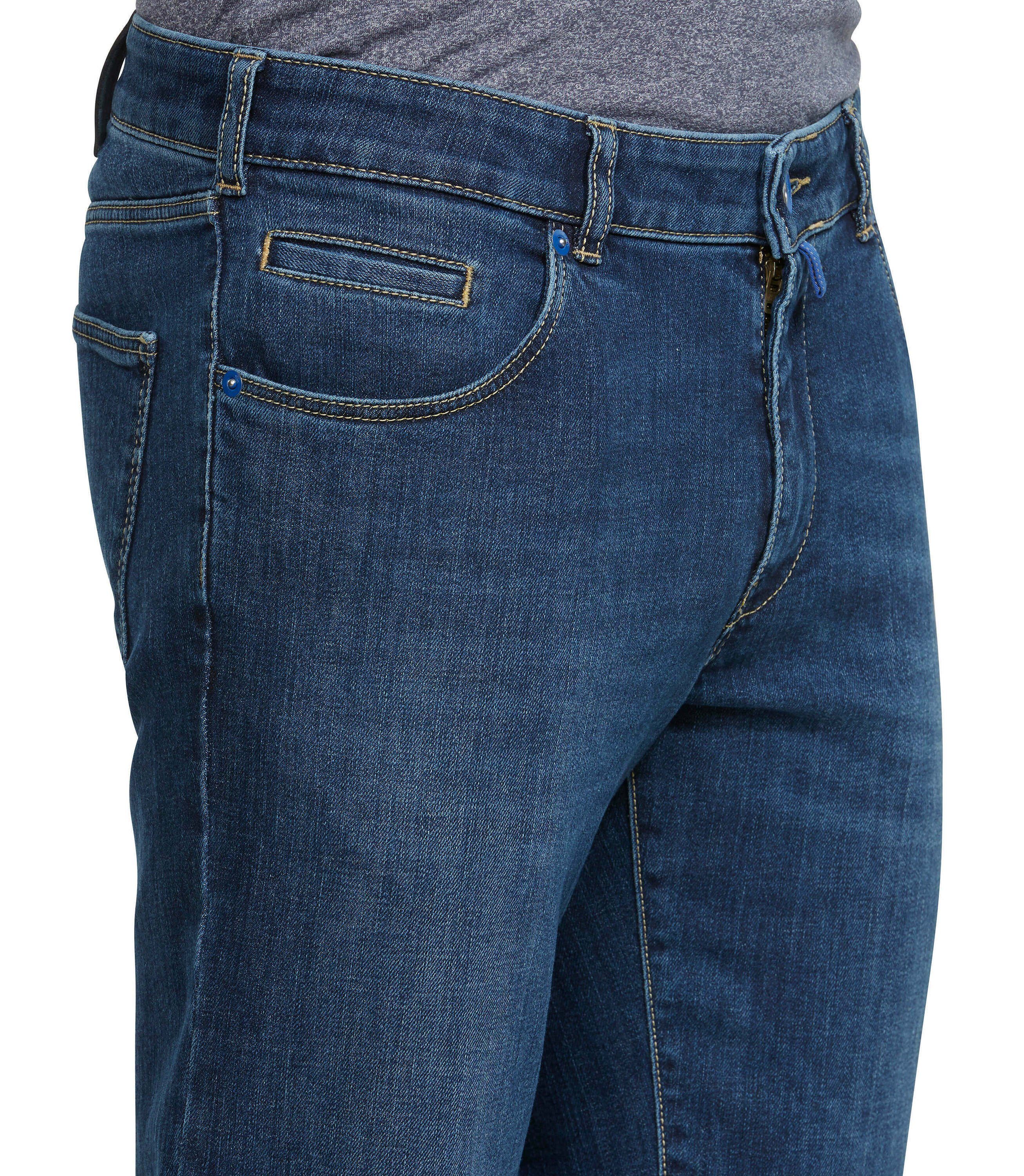 MEYER Regular-fit-Jeans im Jeans Fit Five marine Style Pocket Regular 6209 M5
