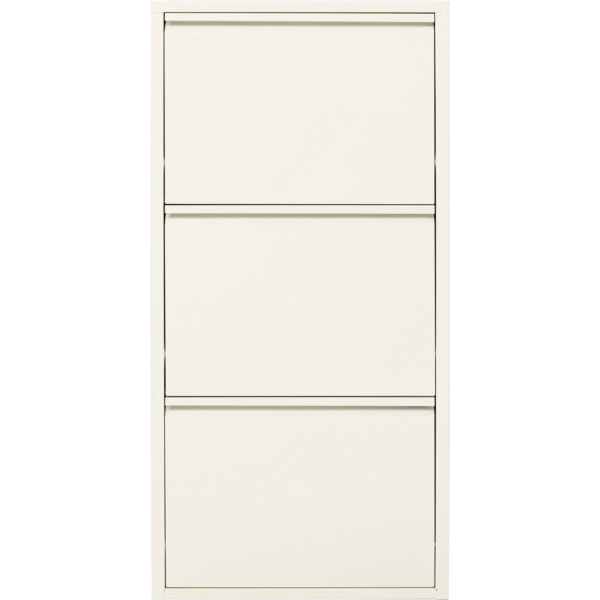 Kare Design Schuhschrank Caruso schmaler Schuhkipper mit 3 Klappen