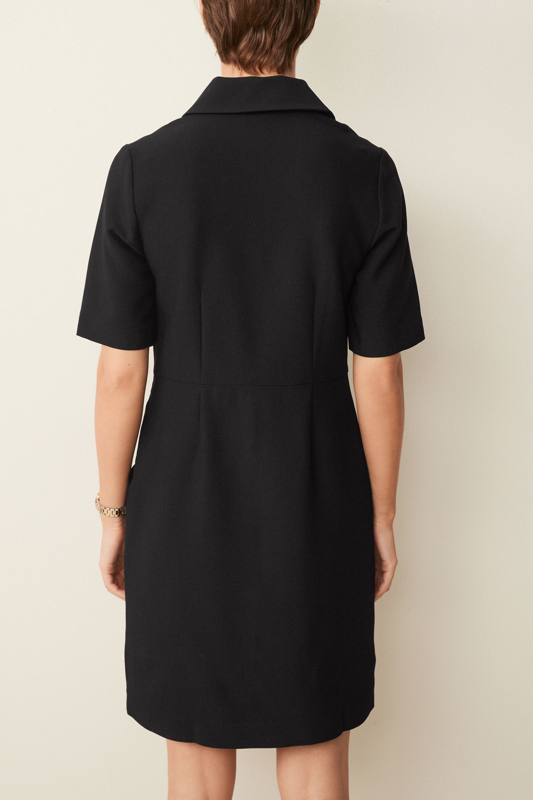 elegantes Durchgeknöpftes, Next (1-tlg) Polokleid Kleid