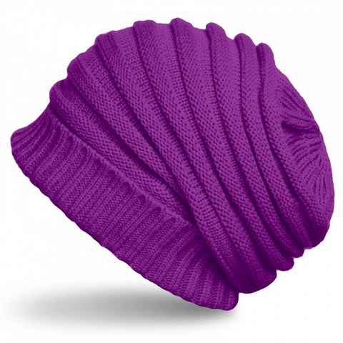 Caspar Beanie MU081 Unisex Winter Strick Mütze