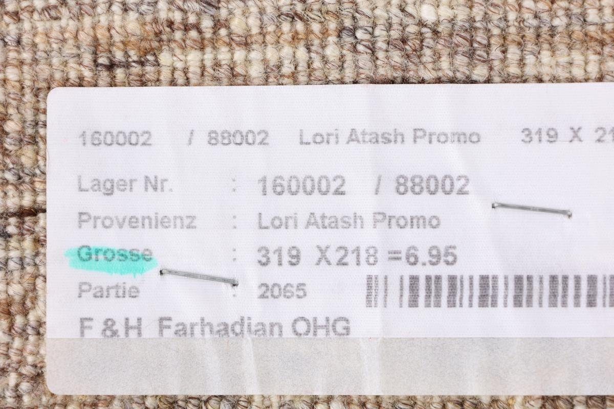 Orientteppich Perser Gabbeh Moderner, mm 12 Loribaft Trading, rechteckig, Höhe: Atash Nain Handgeknüpfter 219x320