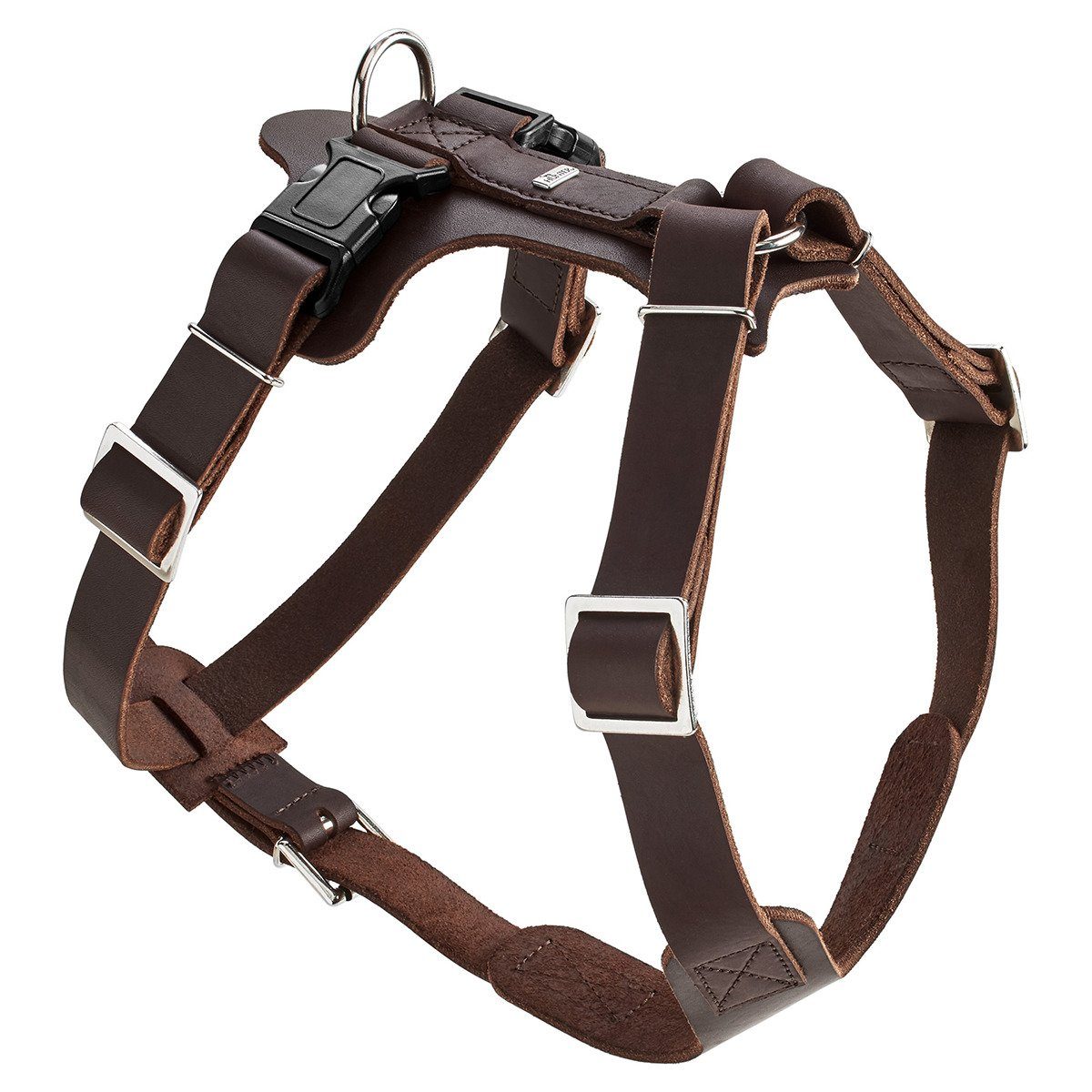 Hunter Tierbedarf Hunde-Geschirr Geschirr Aalborg dunkelbraun günstig online kaufen