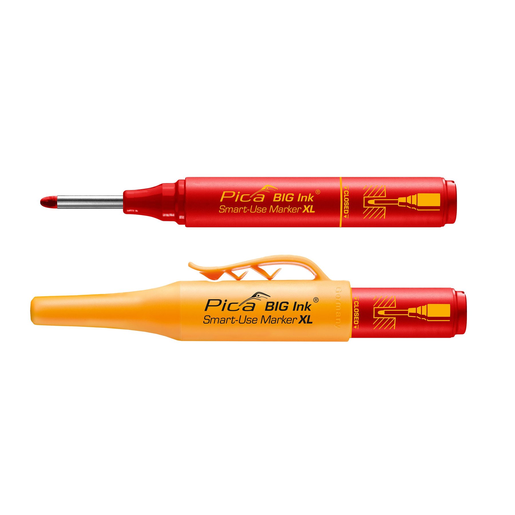 Pica Marker PICA BIG Ink Smart-Use Marker XL 170/40/SB, rot