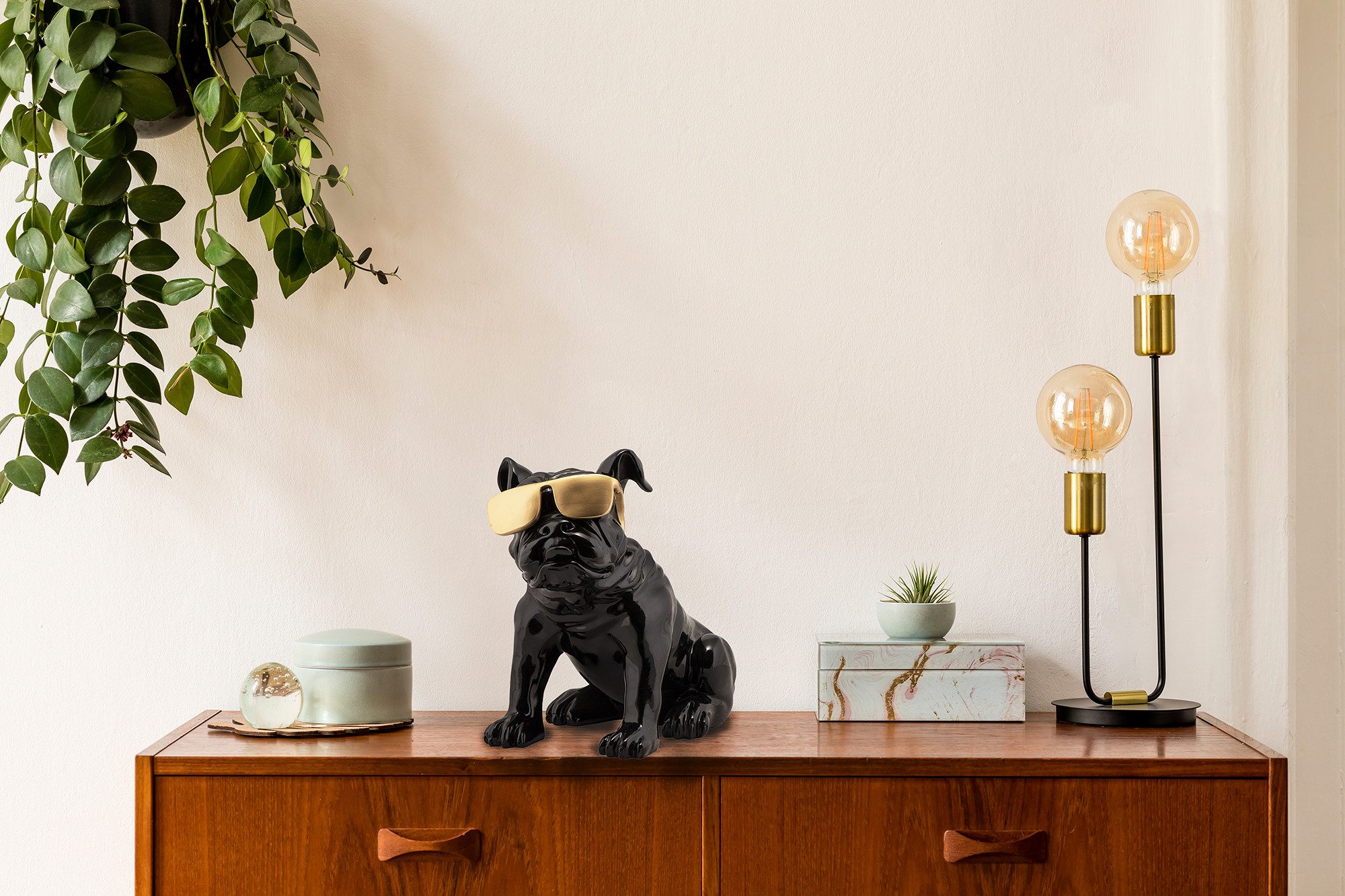 ArtUniverse Skulptur Coole Bulldogge 40x23x34 cm (1 St)