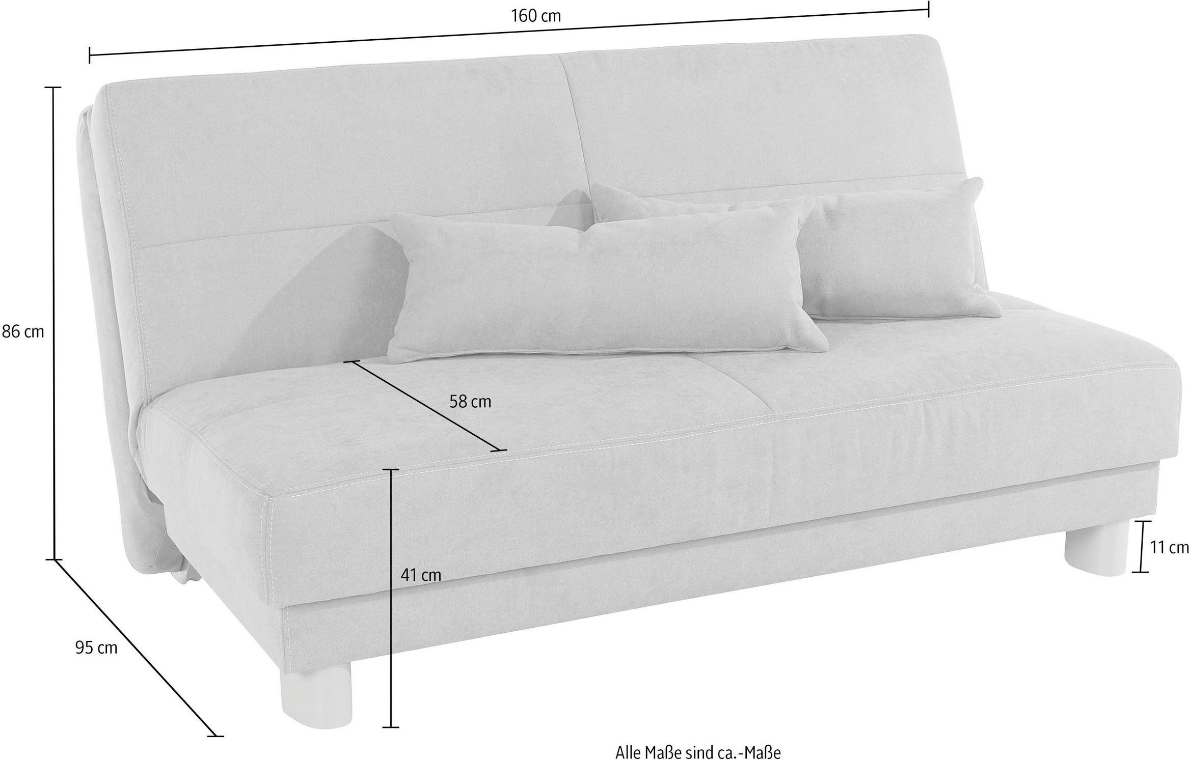 INOSIGN Schlafsofa Gina, mit einem Handgriff günstig online kaufen