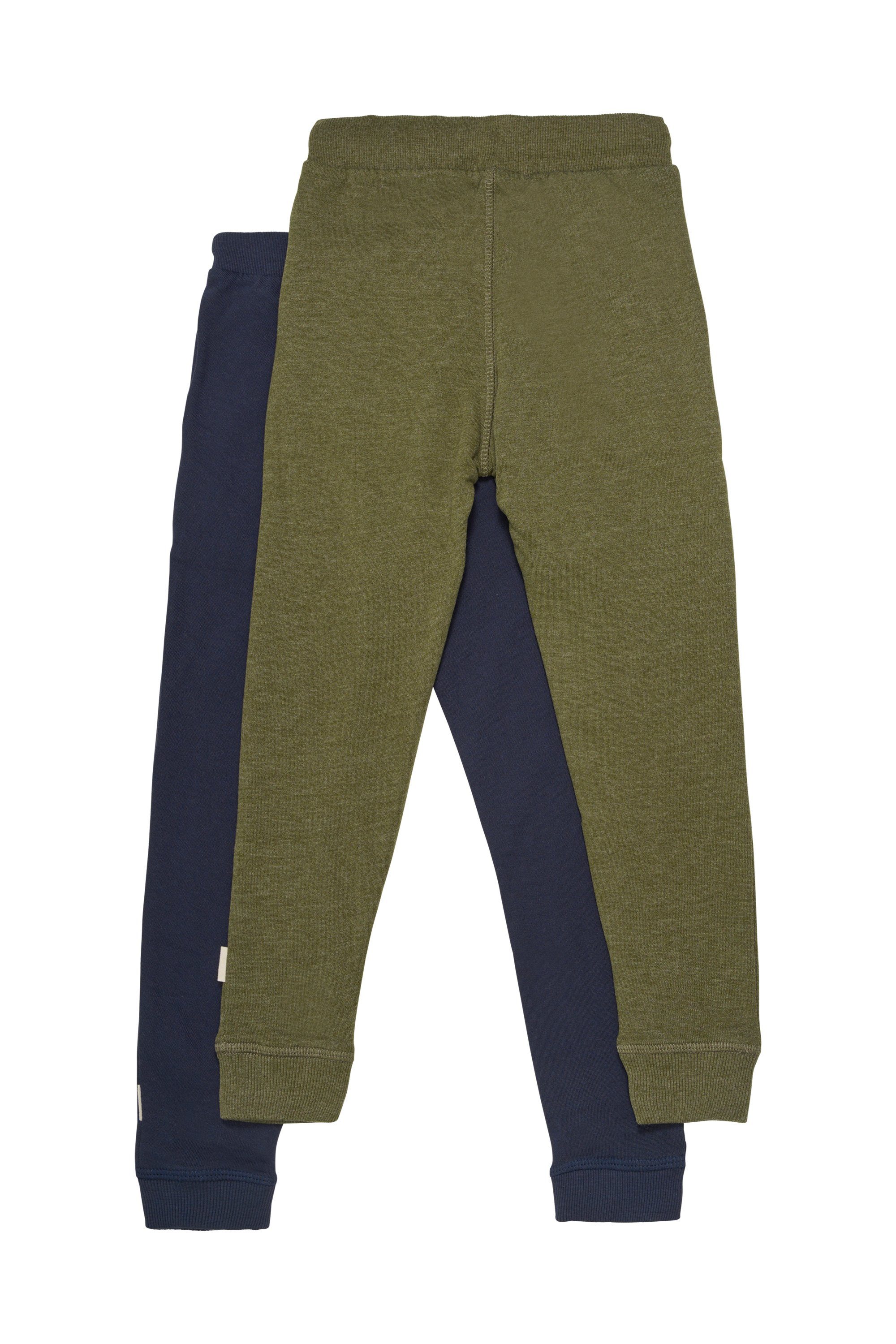 Minymo Jogginghose MIBasic (2-tlg) 2er Pack Klassische Sweatpant mit SchnŸre