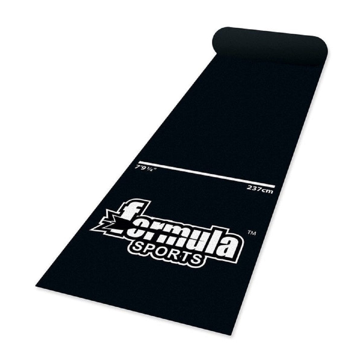 Dartmatte Schwarze Dartmatte – Schutzmatte und Teppich für sicheren Stand