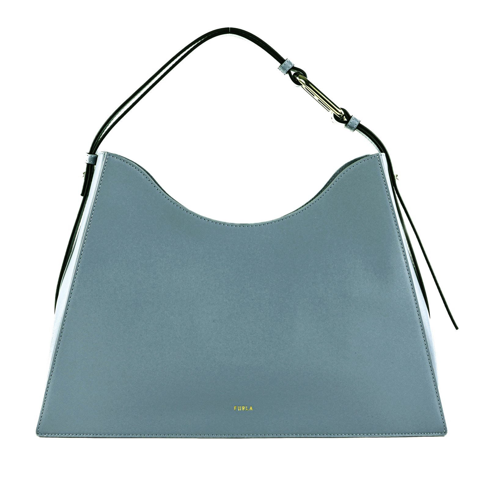 Furla Schultertasche Hobo, aus echtem Leder