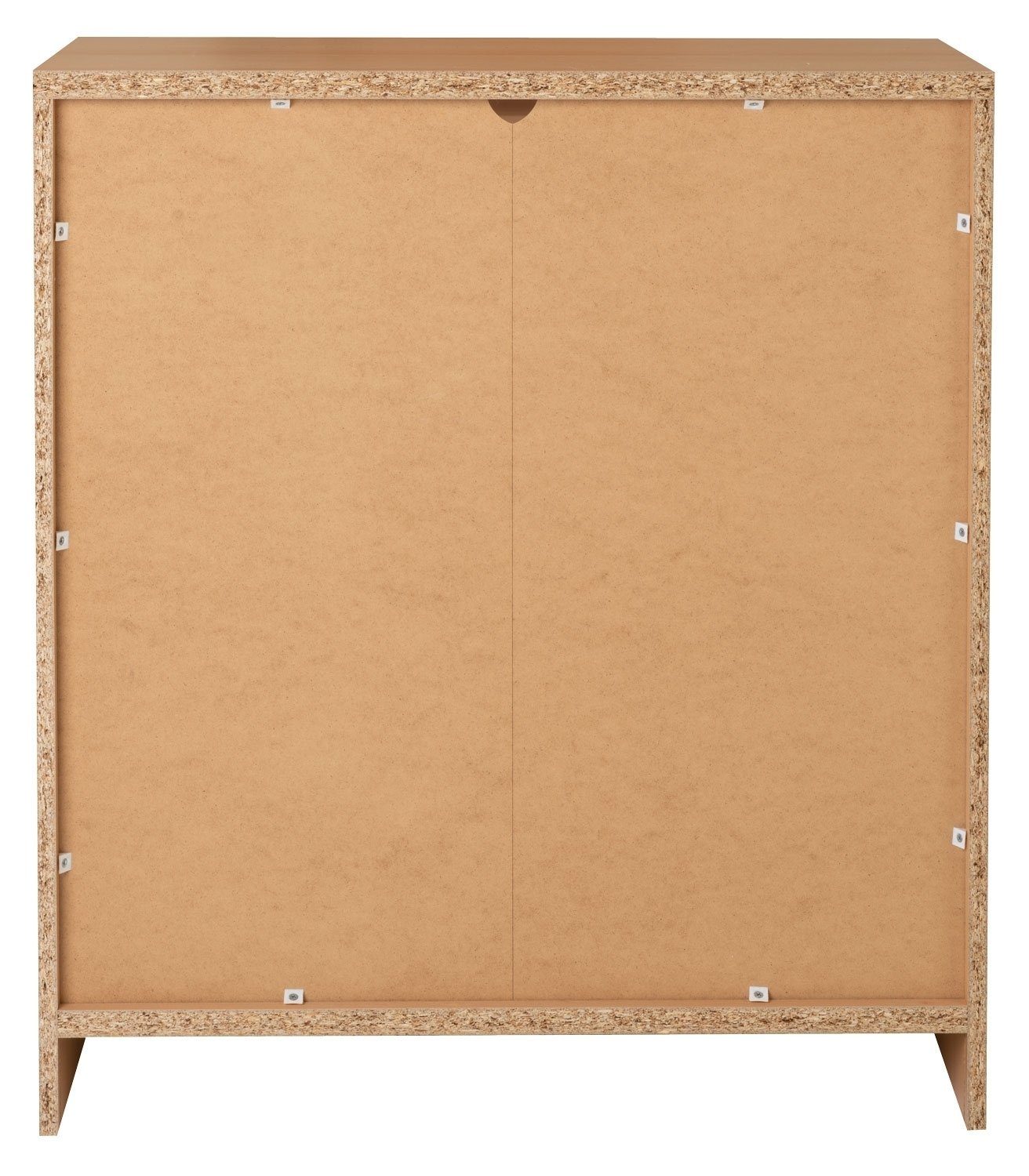 Regal Bücherregal OPTIMUS, B 72 cm, H 86 cm, braun Buchedekor, 2 höhenverst günstig online kaufen