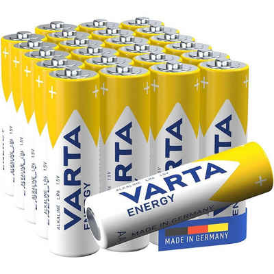 VARTA Energy Batterie, (1.5 V, 24 St), Mignon / AA / LR06 / LR6, 1,5 V, Alkali