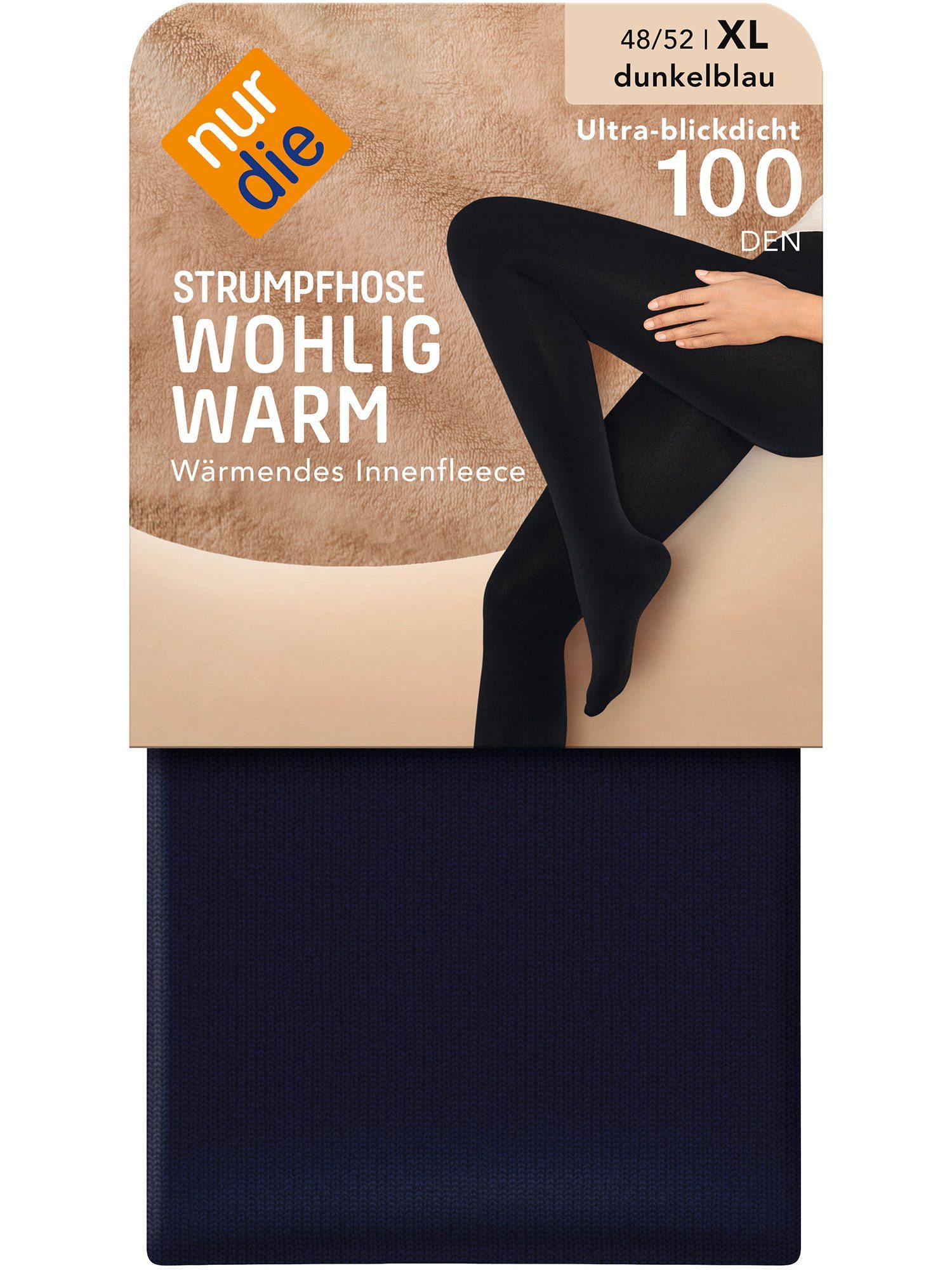 Nur Die Feinstrumpfhose Wohlig-Warm 100 DEN (1 St) schwarz