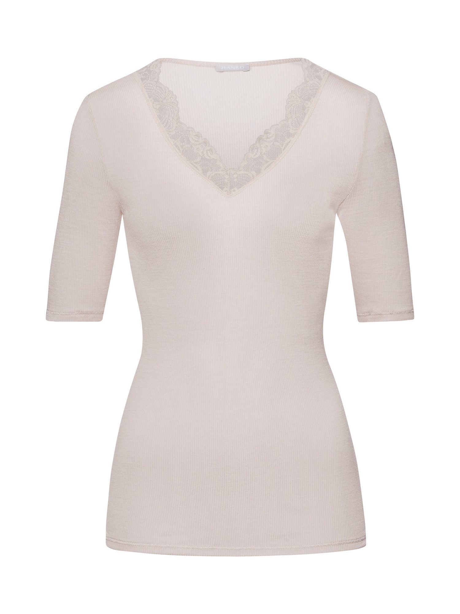 Hanro Unterhemd Woolen Lace unterhemd unterzieh-shirt ärmellos