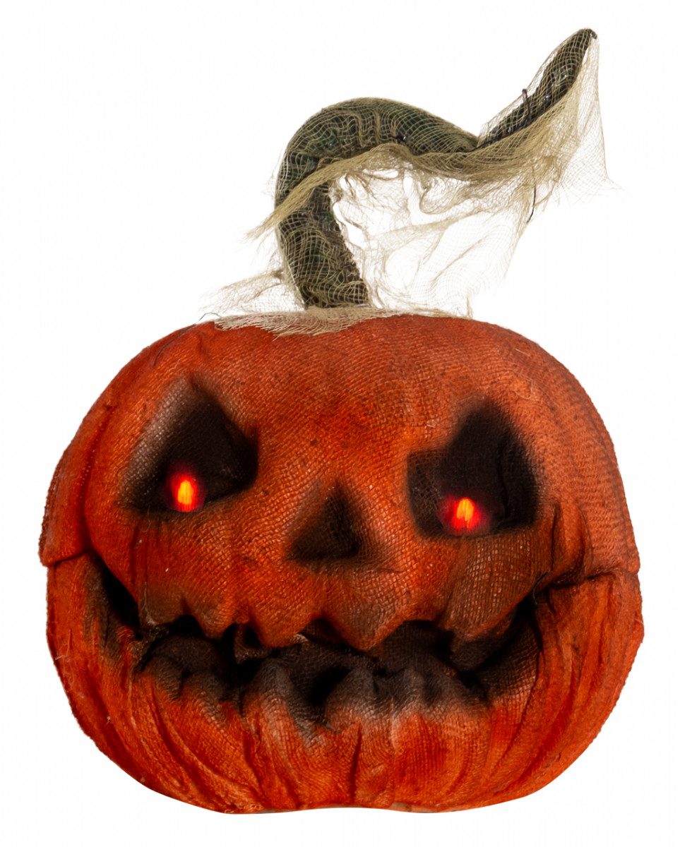Horror-Shop Dekoobjekt Lachender Halloween Kürbis mit Bewegung & Leuchtau