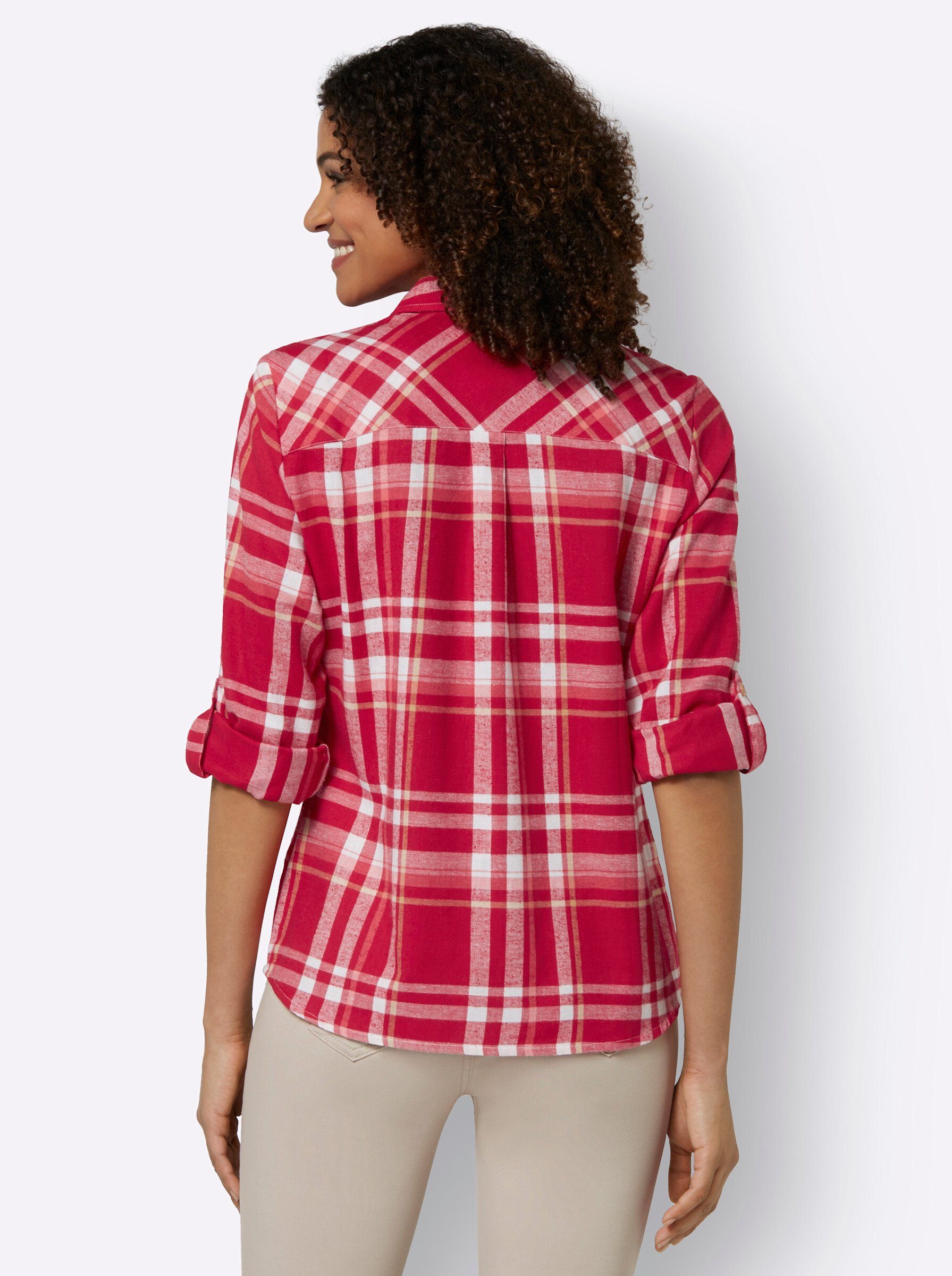 Witt Klassische Bluse Flanellbluse . günstig online kaufen