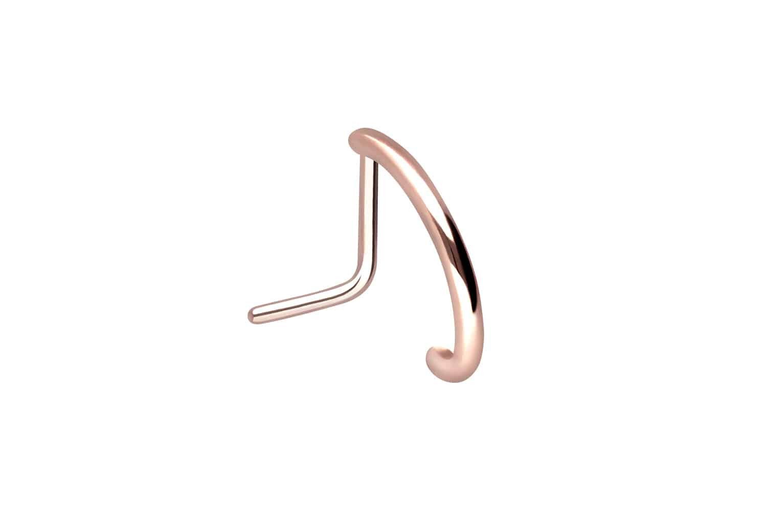 PIERCINGLINE Nasenpiercing Chirurgenstahl Nasenstecker RUNDES DESIGN günstig online kaufen
